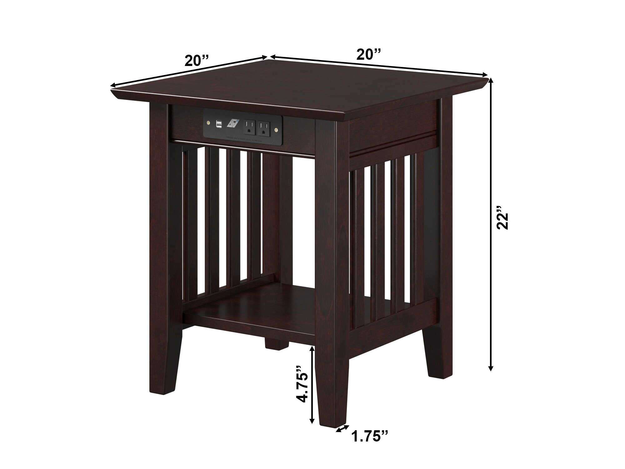 AFI Furnishings AH14211 End-Tables - View #6