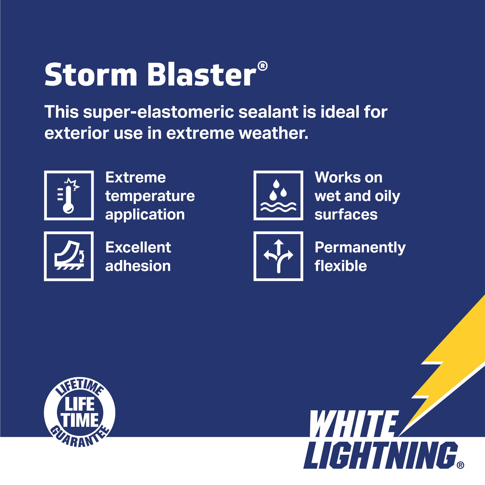 White Lightning W41401010 caulking - View #2