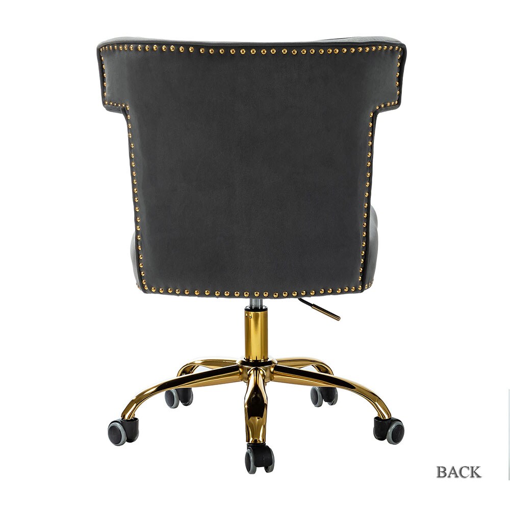 14 Karat Home OFM0001-GREY Office-Chairs - View #3