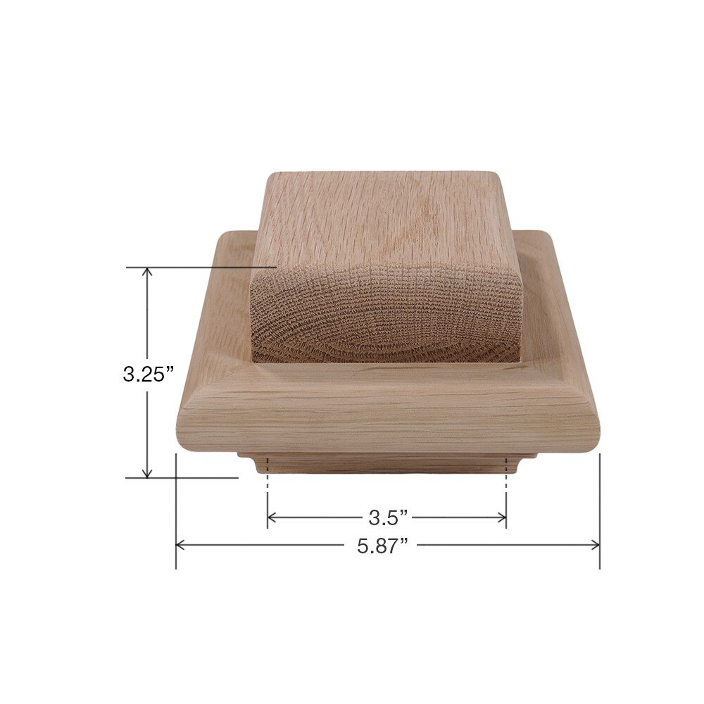 RELIABILT WGA350WHTOAK Interior-Stairpart-Newel-Posts - View #6