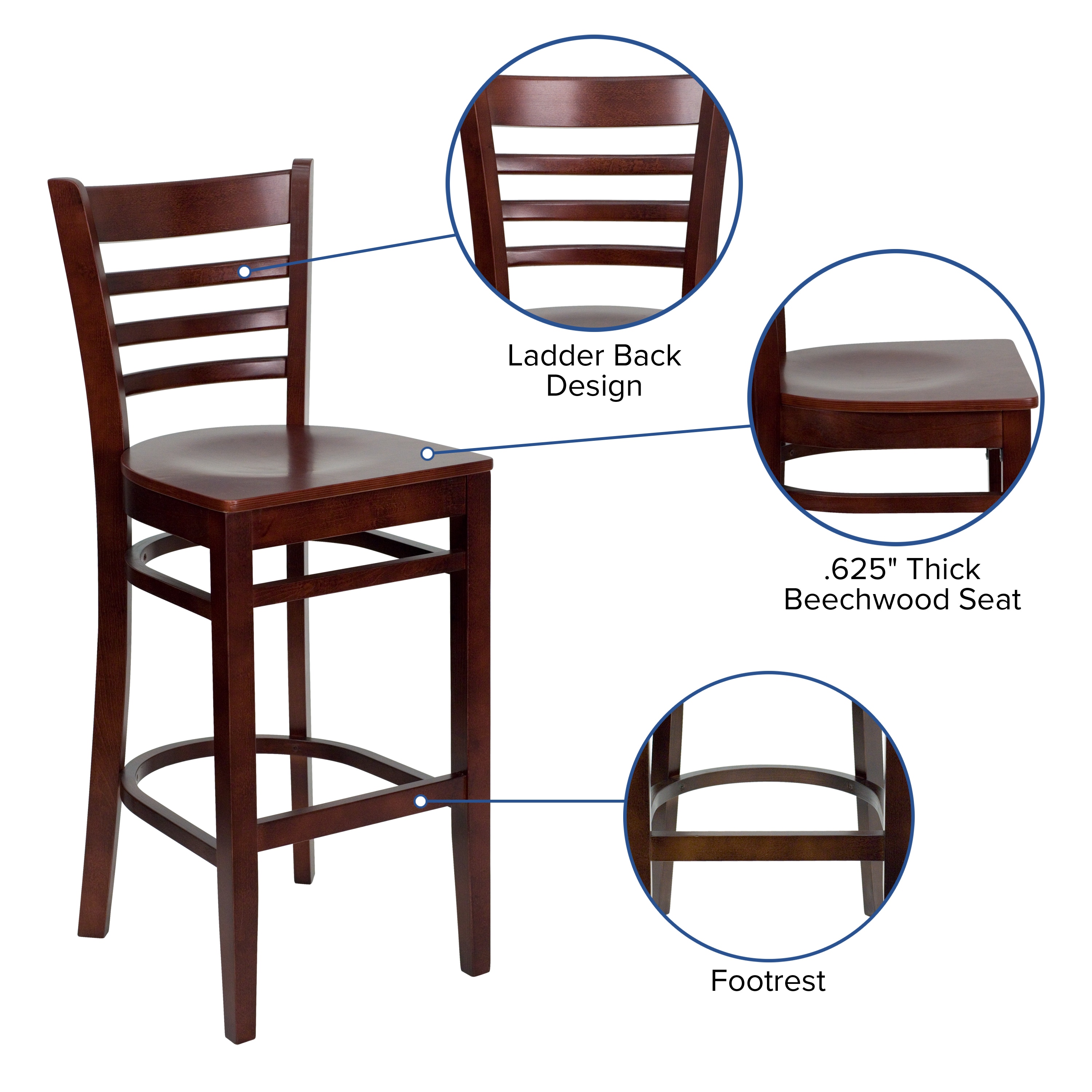 Flash Furniture 812581016505 stools - View #2