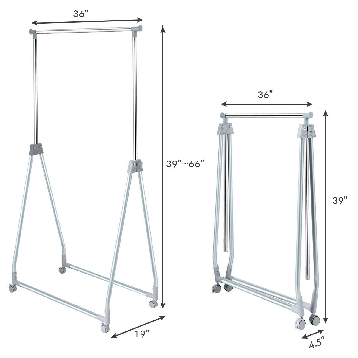 Slickblue D-CO-96936WH Garment-Racks - View #7