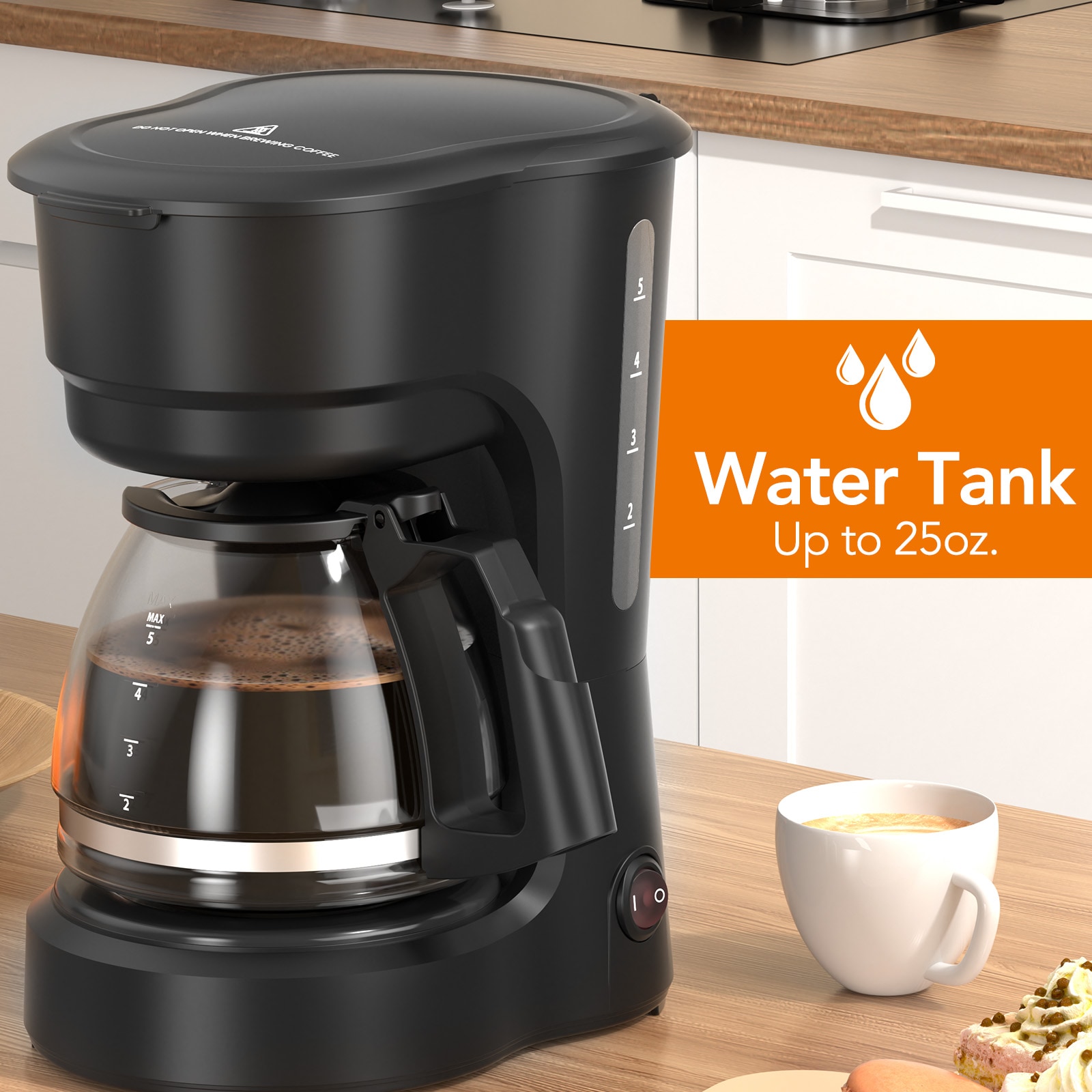 COWSAR LSCM3710-BLACK Coffee-Makers - View #2