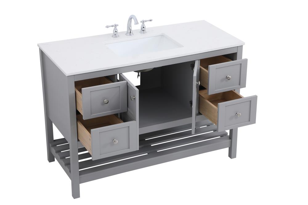 Elegant Decor FI49248GR Bath-Vanity-Combo - View #5