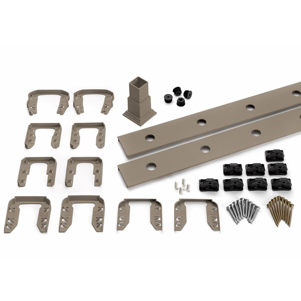 Trex 810342 91.5-in x 3.88-in Transcend Gravel Path Composite Deck Railing Completer Kit (37-Pack)
