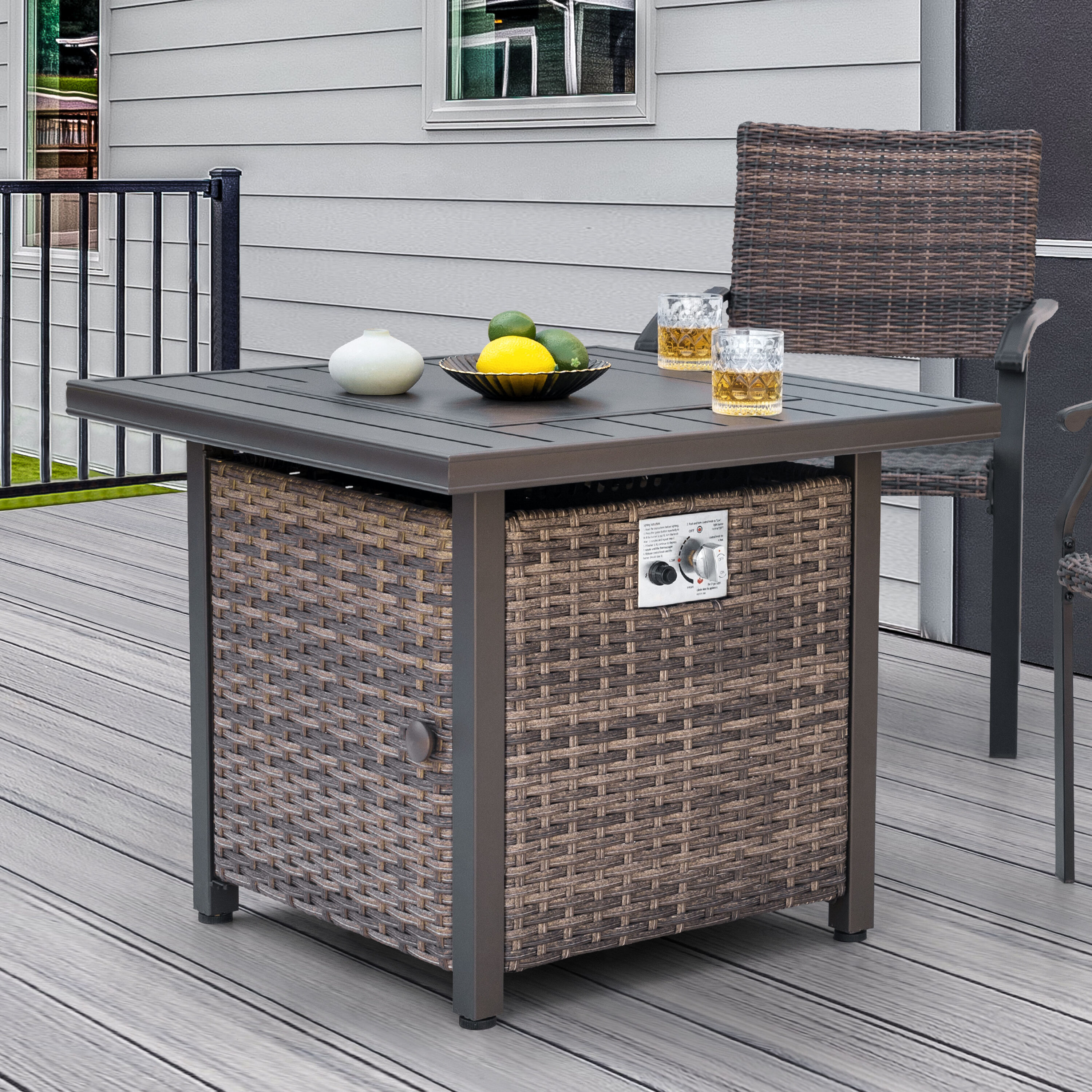 Nuu Garden AF018 Outdoor-Gas-Firepits - View #3