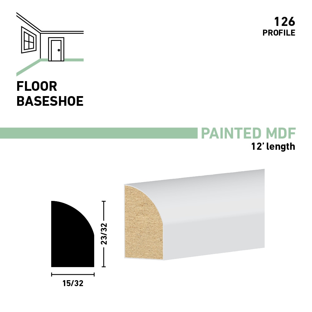 RELIABILT 126-PFMDF12 Quarter-Round-Moulding - View #3