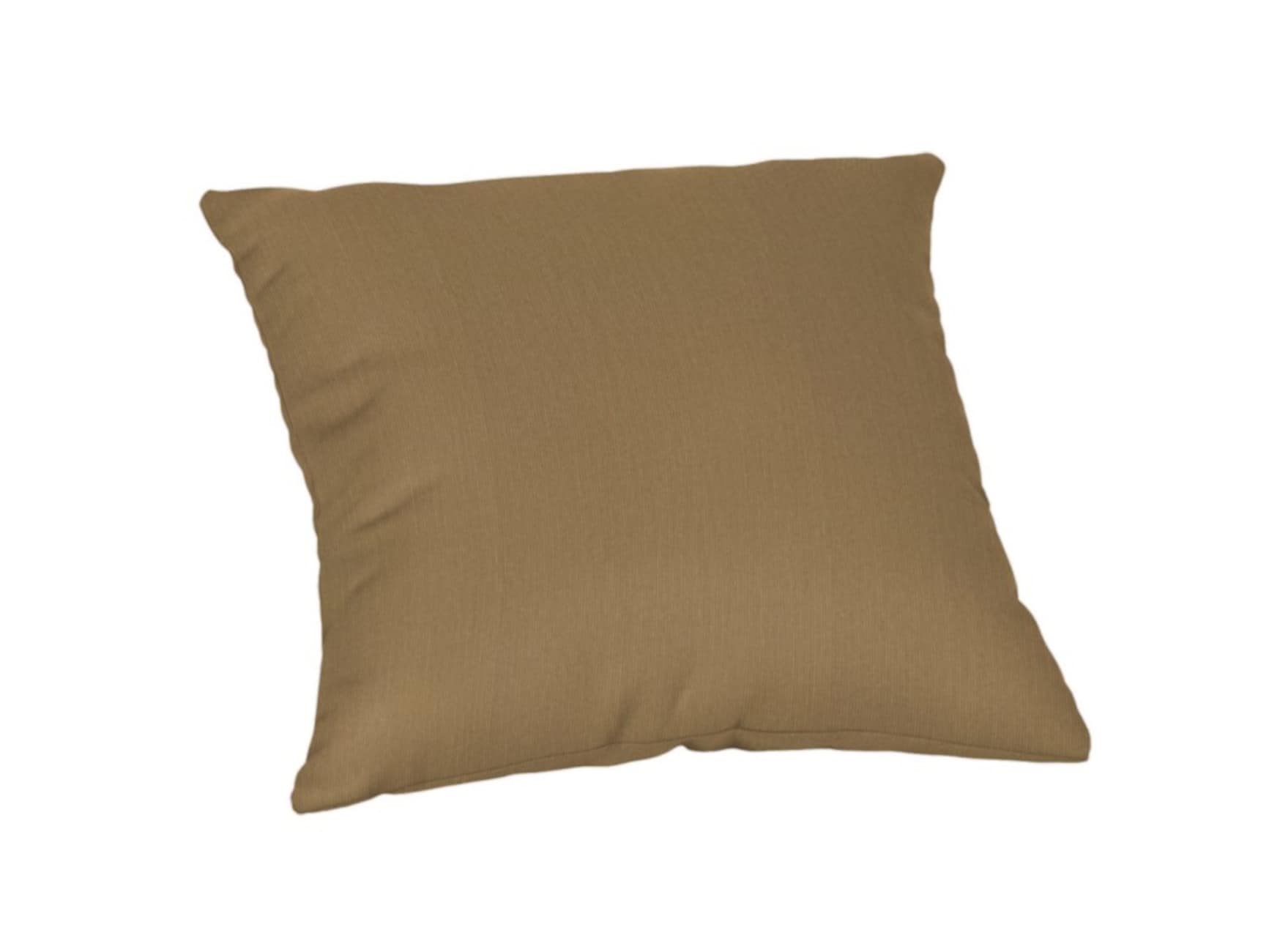 Sunbrella DS2858-3149 Pillows Solid Spectrum Caribou Square Throw Pillow