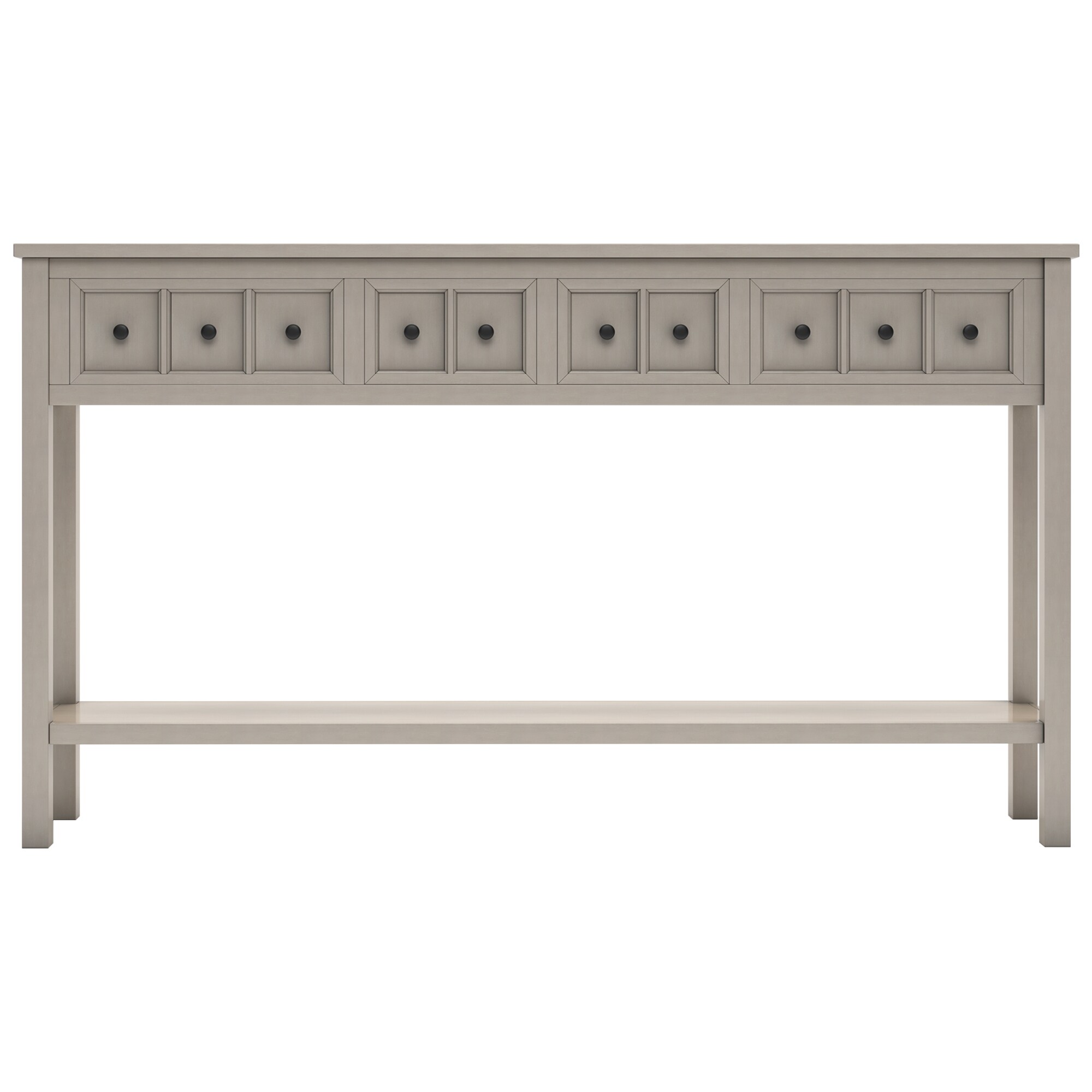 AHIOU HOME ZAAH-CT281290E Modern Gray Wash Console table