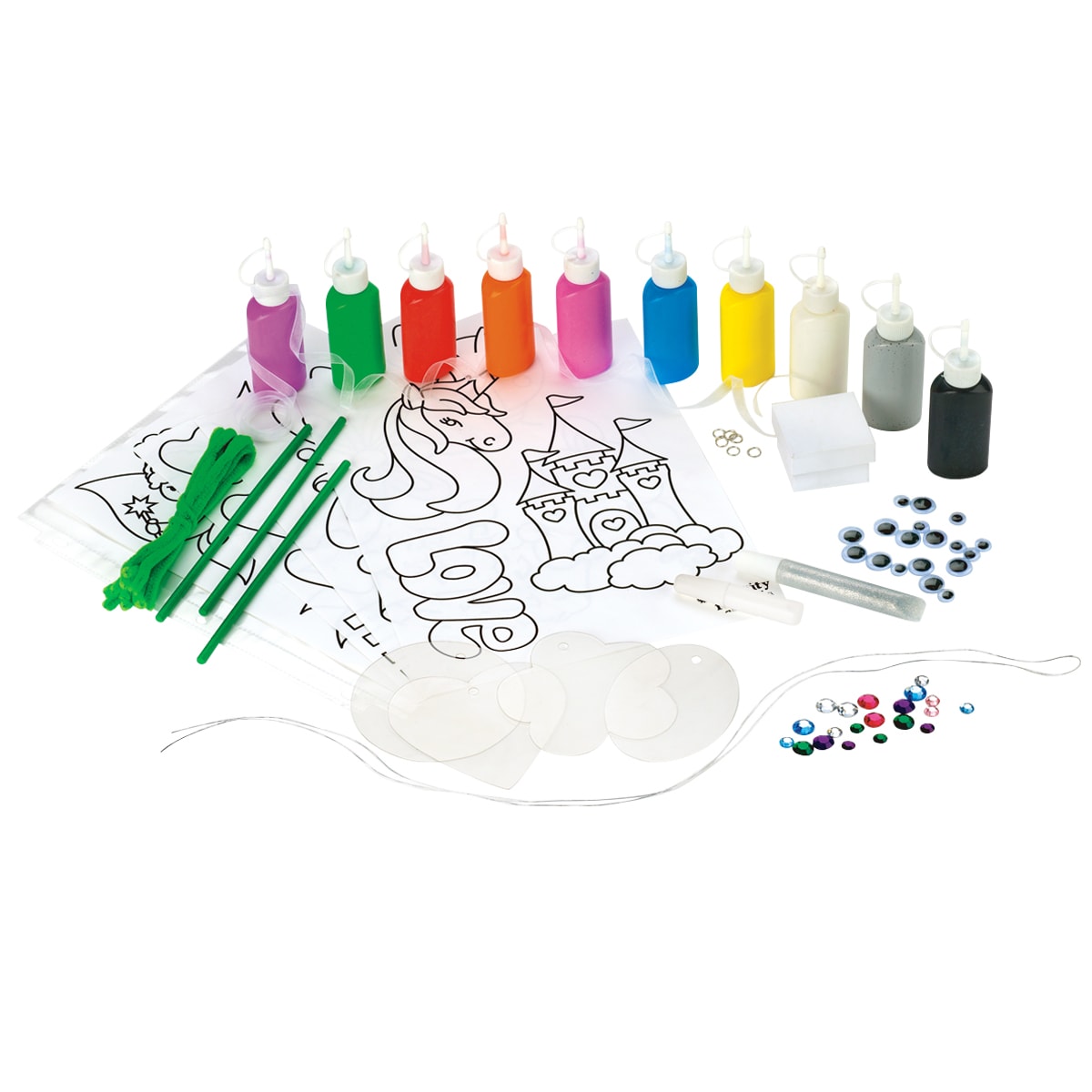 Faber-Castell Sparkling 3D Paint Activity Kit