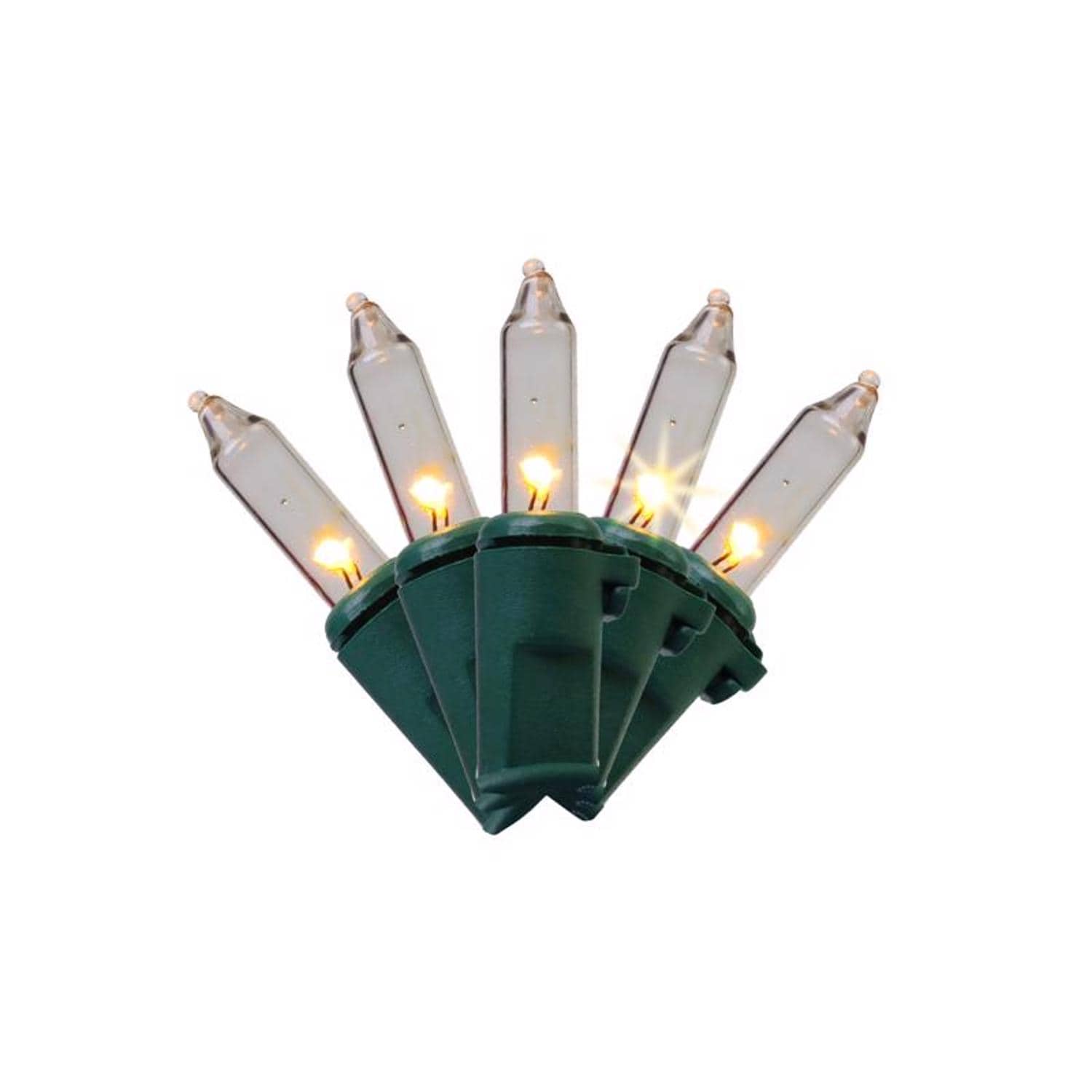 Celebrations - Classic LED T5 Warm White 100 ct String Christmas Lights 24.75 ft. (Pack 12)