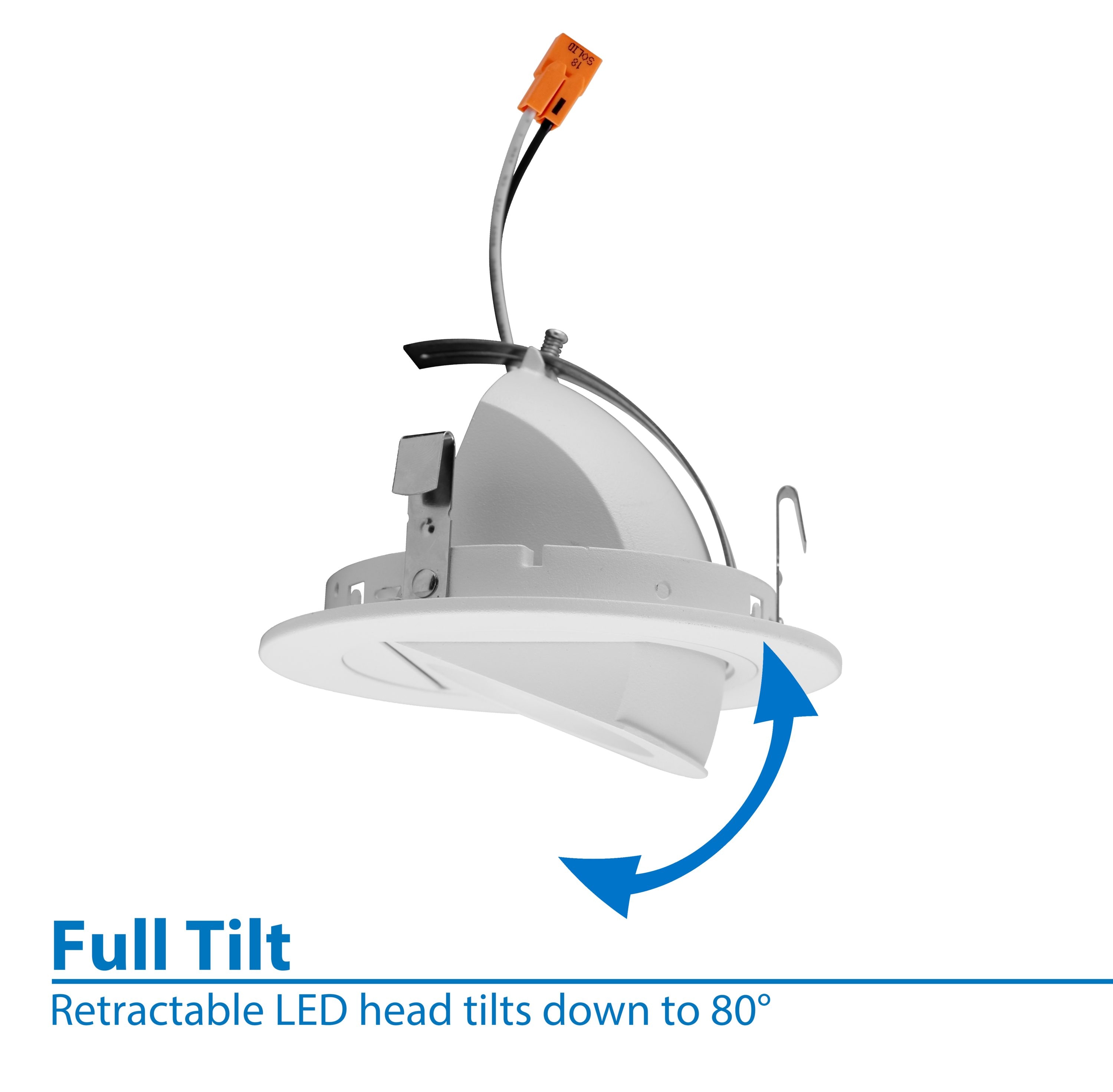 Nicor Lighting DLR4-R-10-120-3K-WH Led-Retrofit-Downlight - View #4