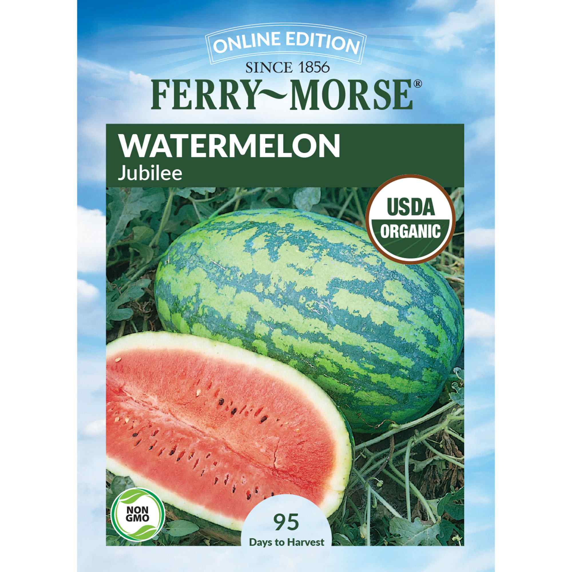 Ferry-Morse LC25.9643 Organic Watermelon Seeds 1.9 Gram(s)