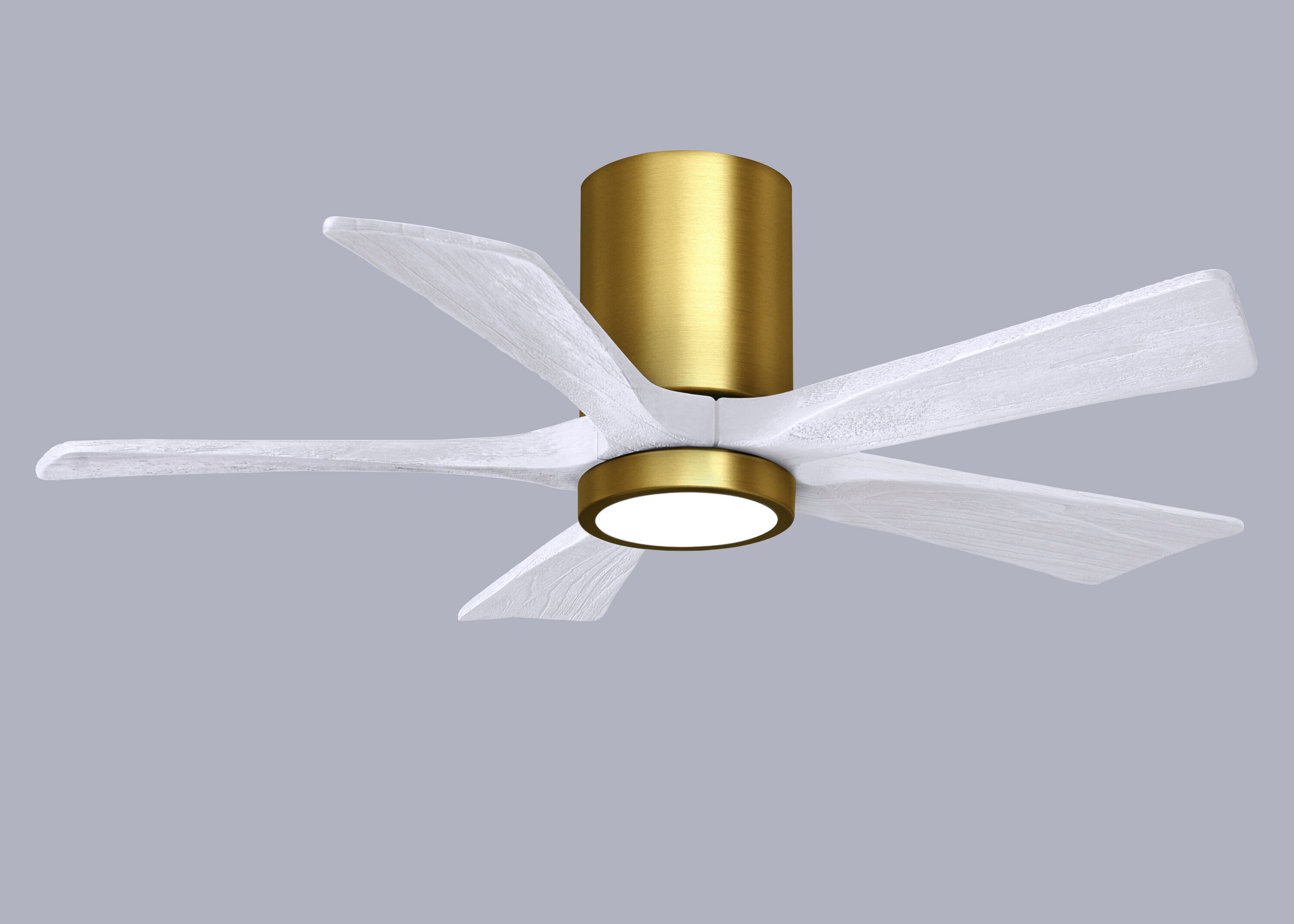 Matthews Fan Company IR5HLK-BRBR-MWH-42 Ceiling-Fans - View #2