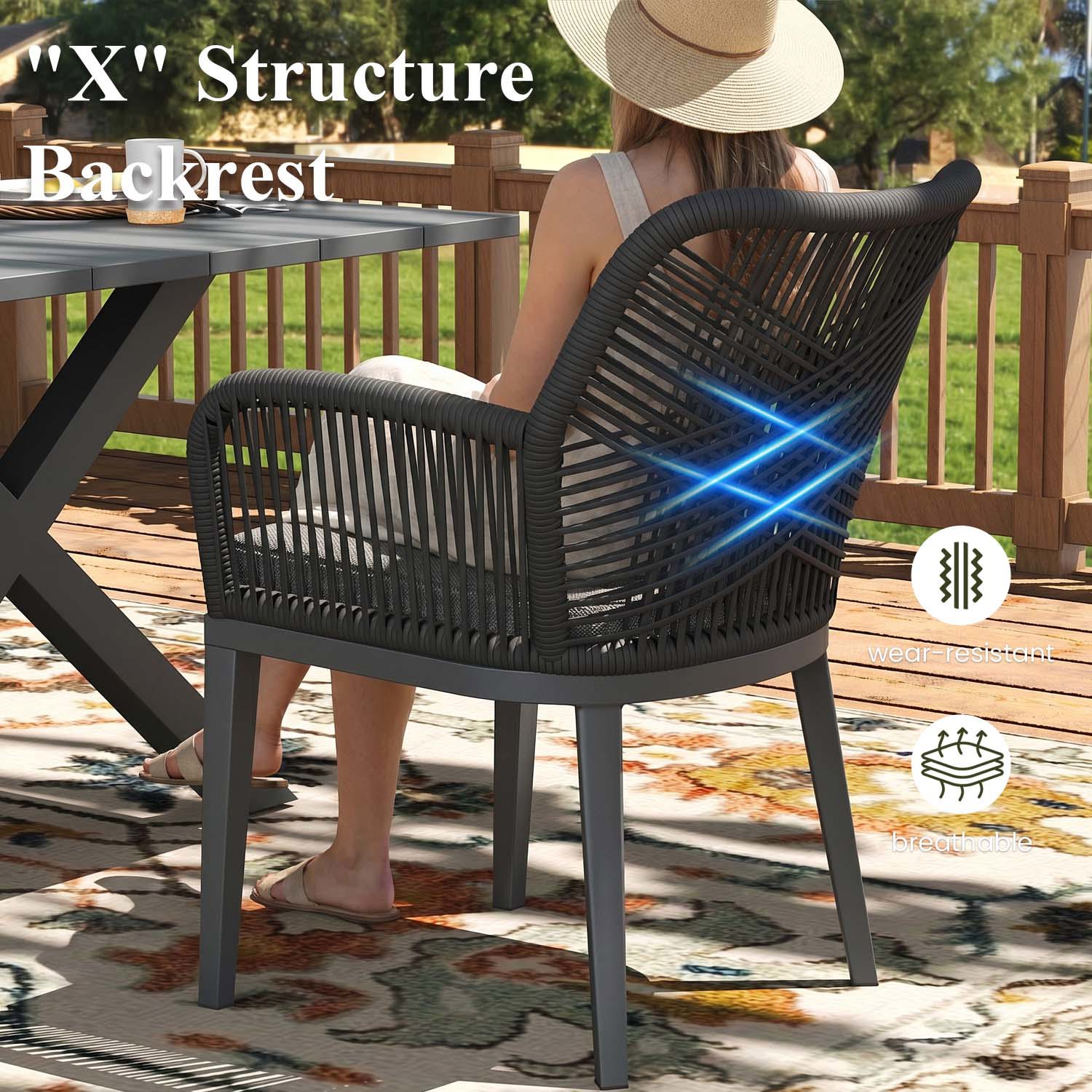 LayinSun CY03-PDS6326 Patio-Dining-Sets - View #4
