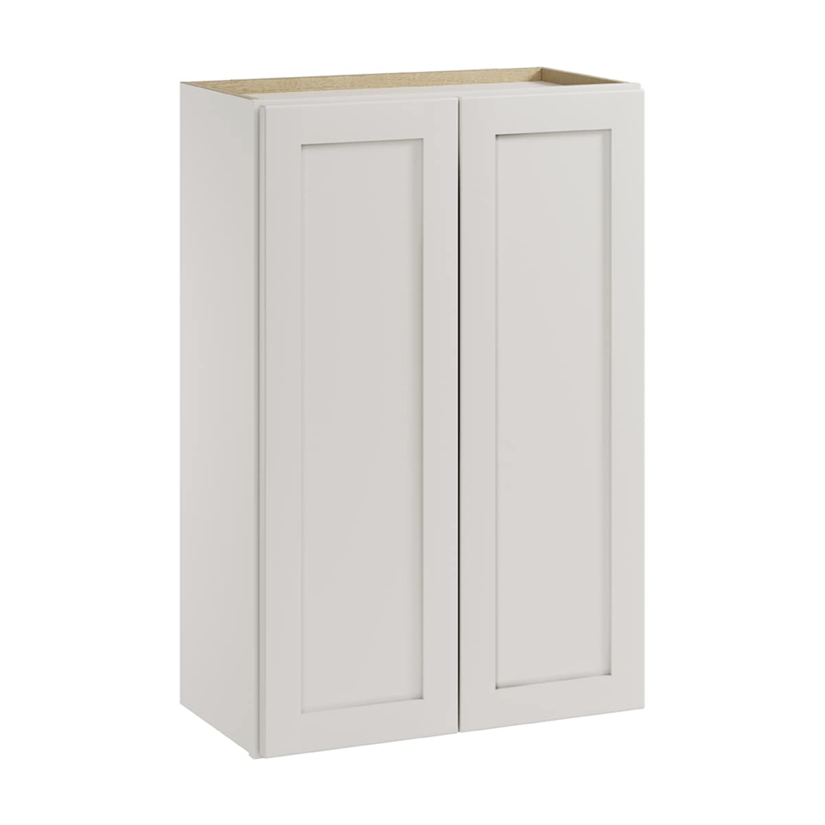Whalen CLICK-IT LWSCLICK-38G Windsor Lane 24-in W x 36-in H x 12-in D Light Gray Birch Wall Ready to assemble Plywood Cabinet (Raised Panel Shaker)