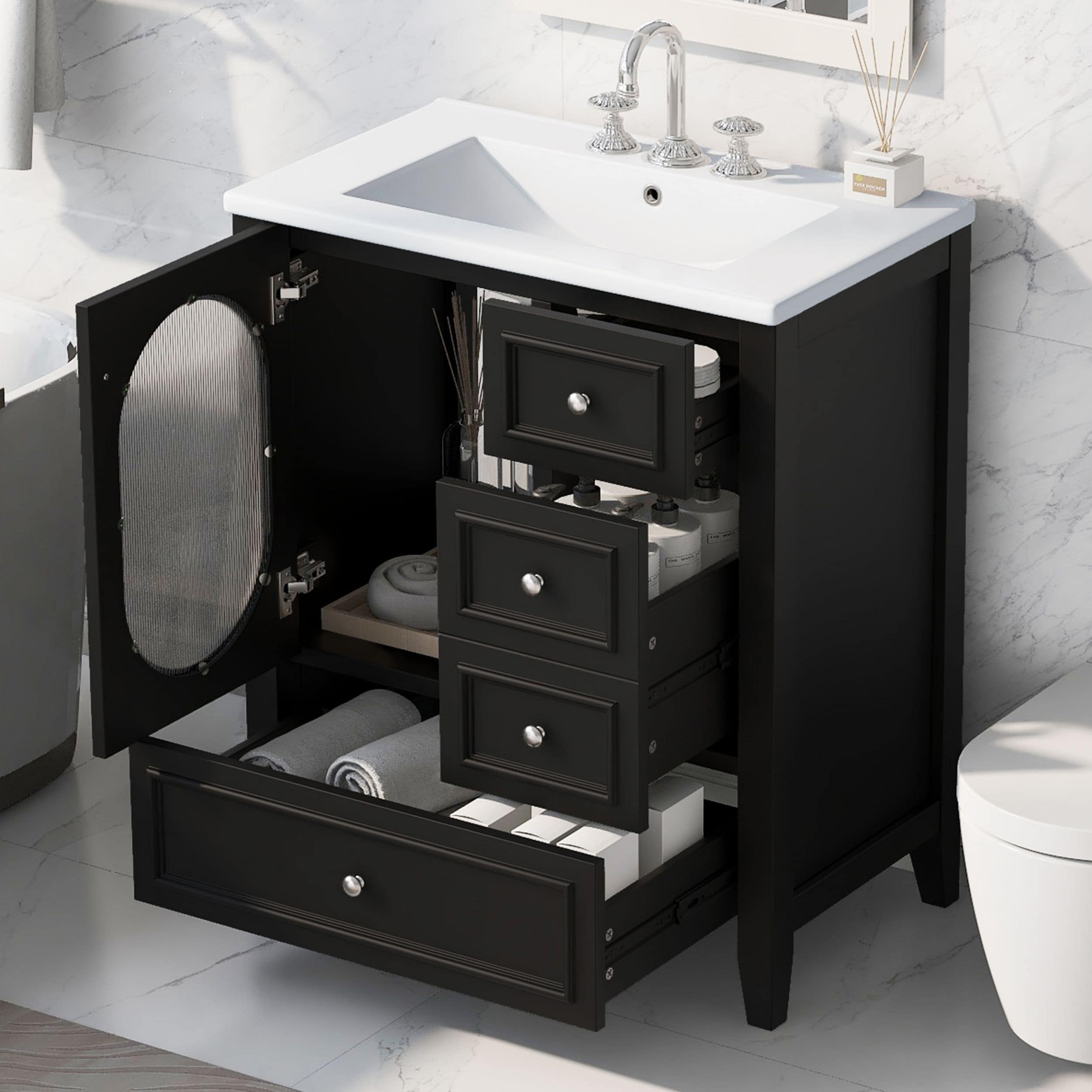 WELLFOR GIZQCS35P03 Bath-Vanity-Combo - View #2