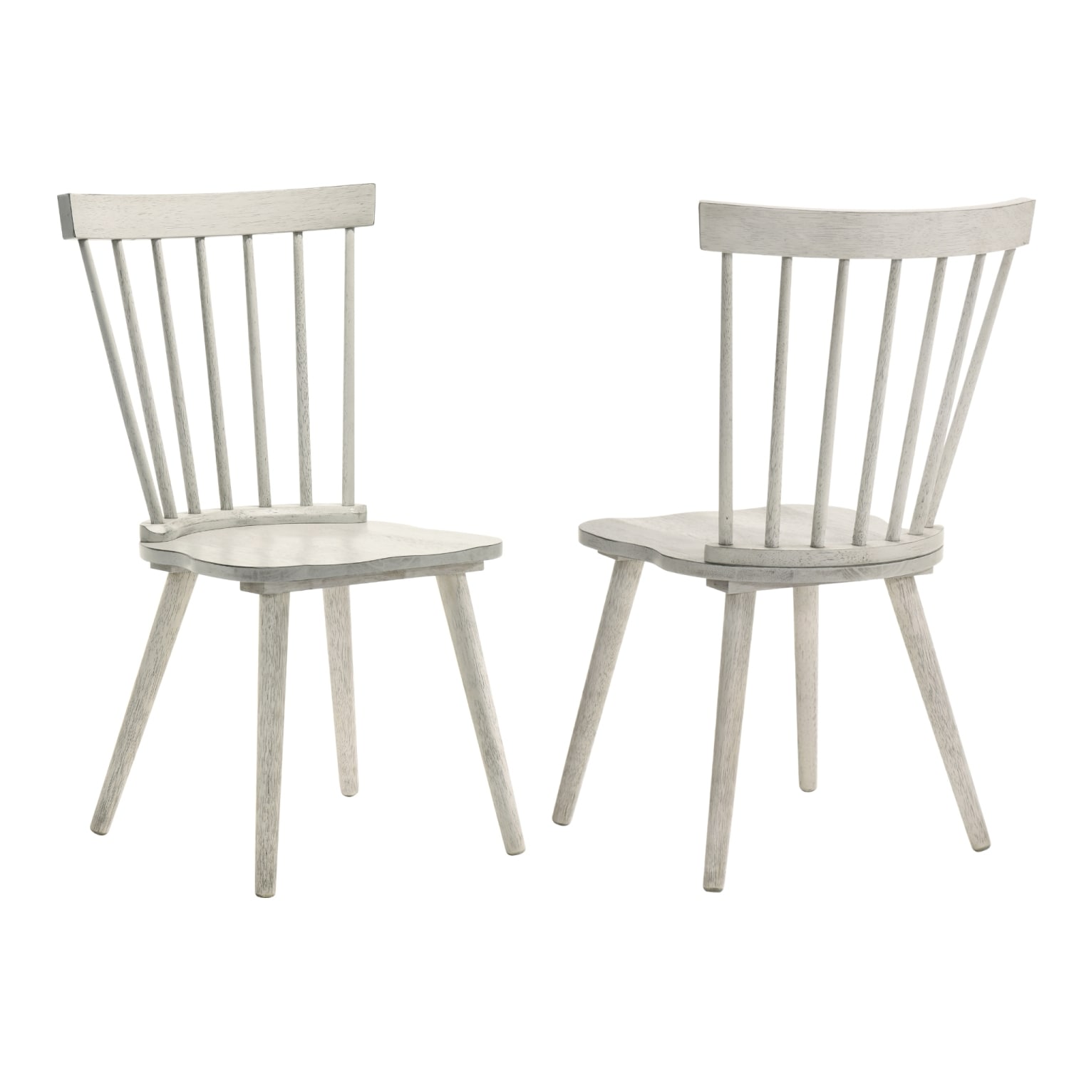 Streamdale 2 Rustic Farmhouse Dining Chairs