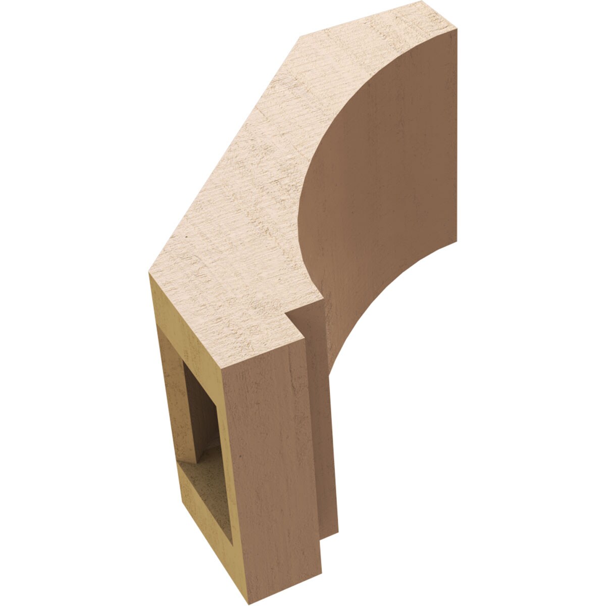 Ekena Millwork BRCUR05X08X08IMPRCPR braces - View #7