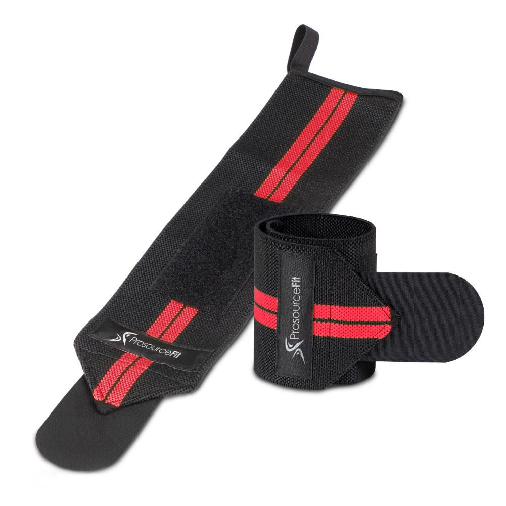 ProsourceFit Red Nylon Lifting Straps for Weight Training - Freestanding  Mount, 12-inch Length, 1 Pair, Wrist Support for Heavy Lifting