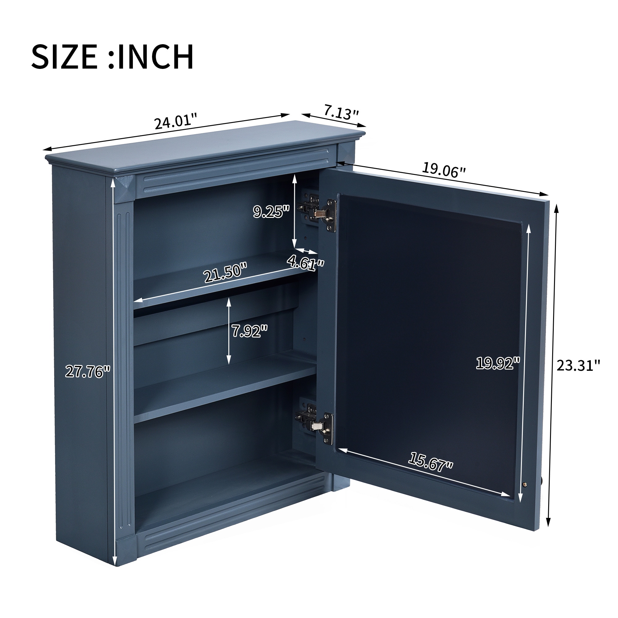 Forclover DASE-P195492C Bathroom-Medicine-Cabinets - View #2