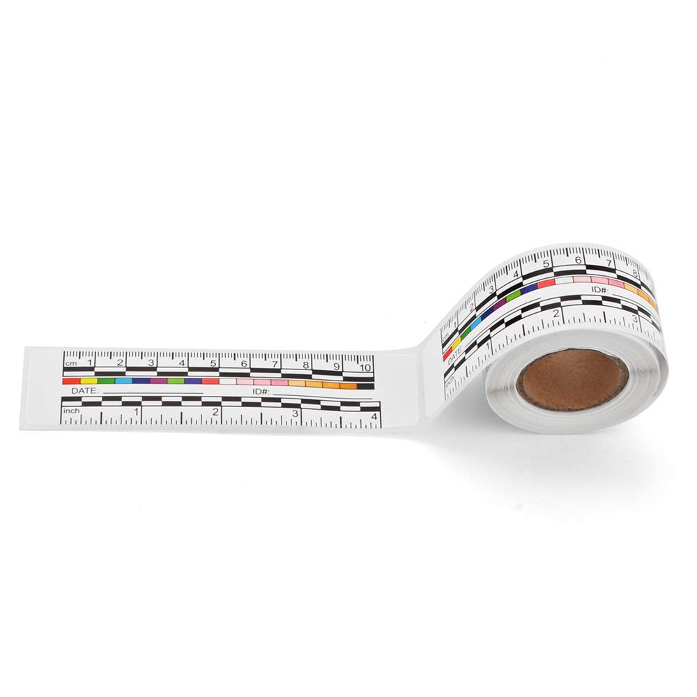 KIWDZFU Self Adhesive Wound Measurement Tools Pack of 100 Medical Ruler ...
