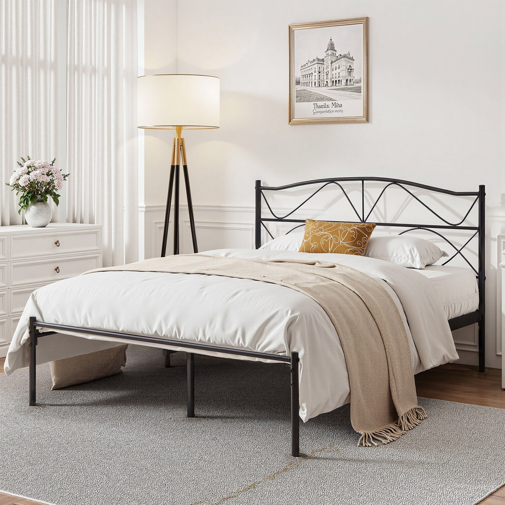 Vecelo LOE-F38-BLK beds - View #2