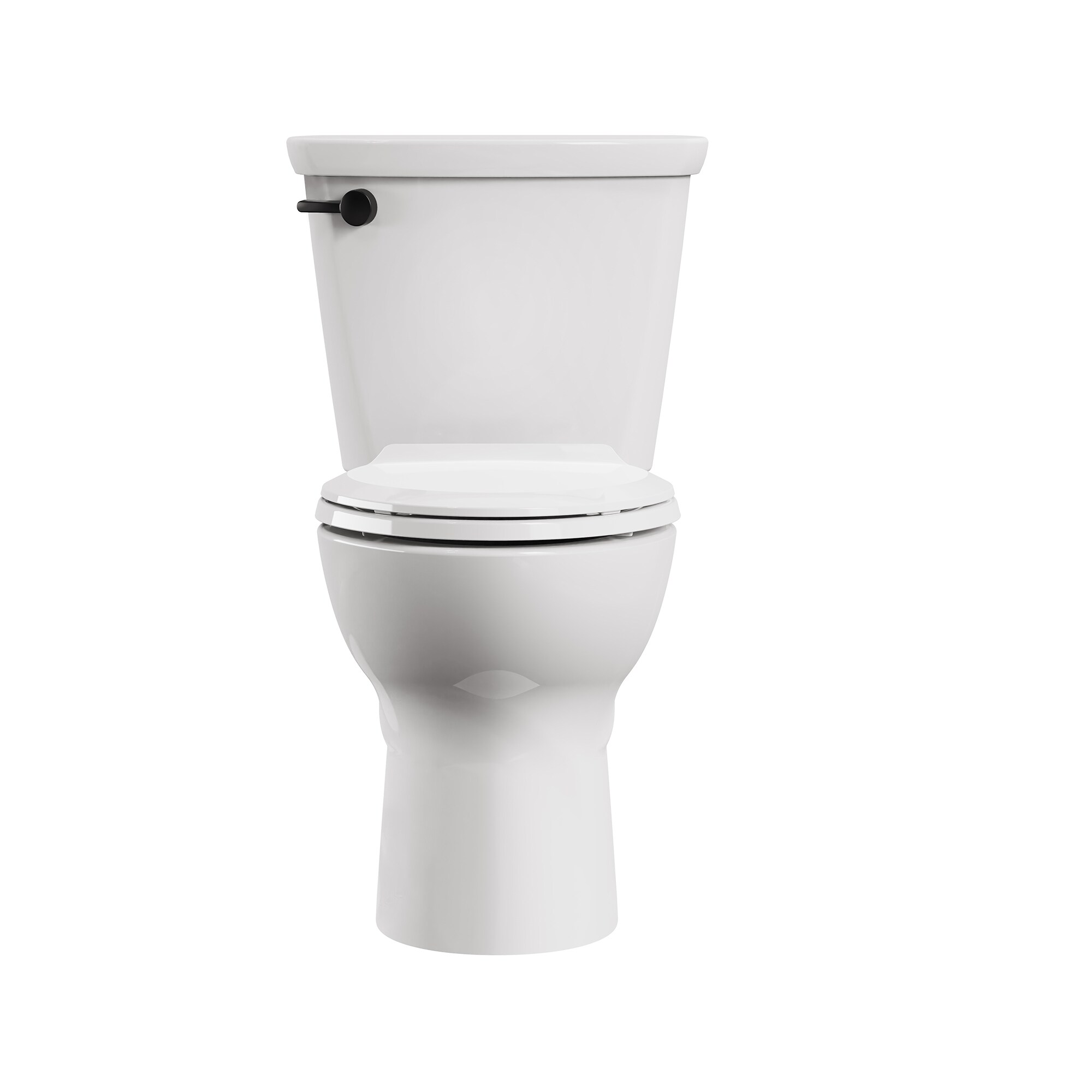 American Standard Cadet PRO White Elongated Chair height Soft Close 2-piece Toilet 12-in Rough-In WaterSense 1.28 GPF #609AA002.020