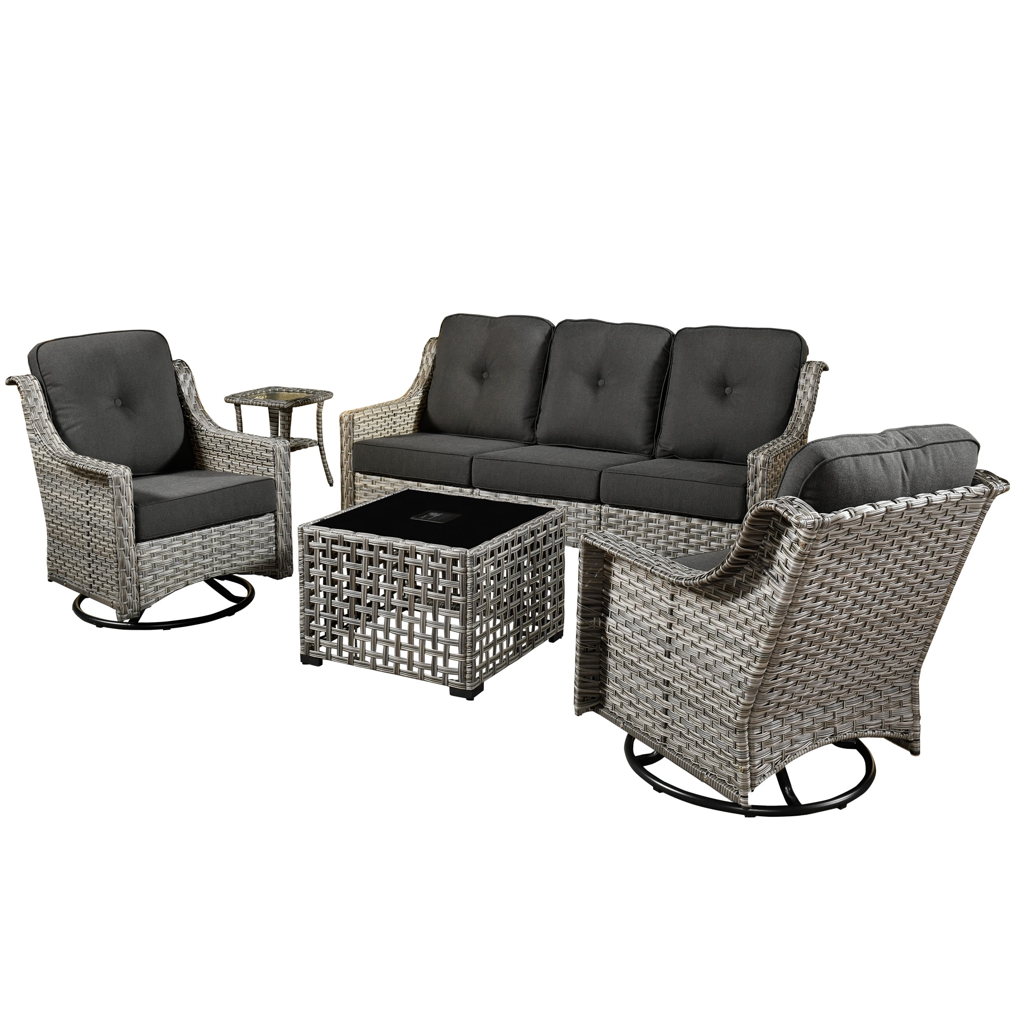 Ovios PD105Y Patio-Conversation-Sets - View #7