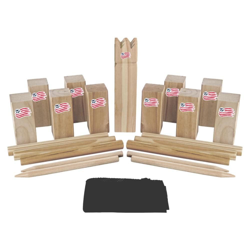 Victory Tailgate 9529440 New England Revolution Outdoor Kubb with Case