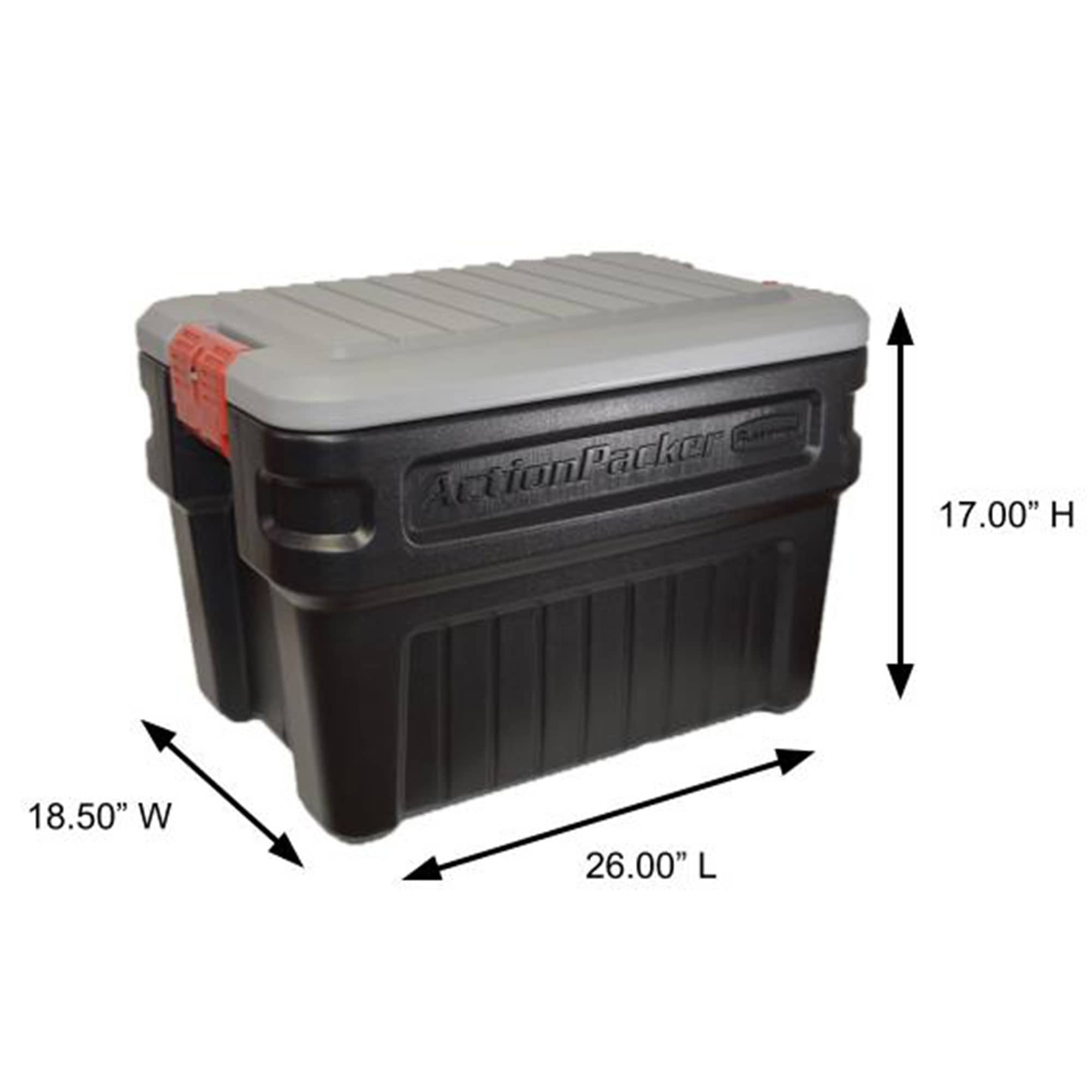 Rubbermaid Commercial ActionPacker Storage Container SKU#RCP1172