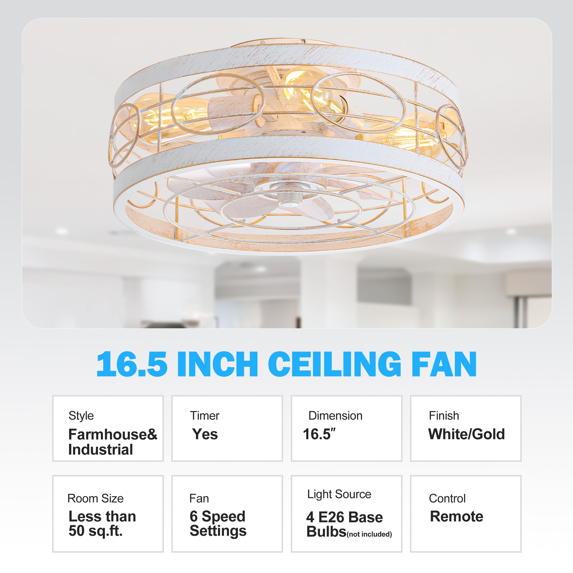 Breezary 35017-WG Ceiling-Fans - View #12
