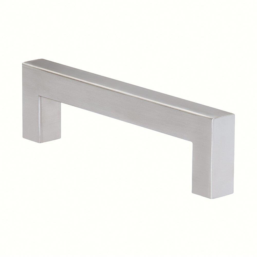 Siro Designs 44-358 7-1/2-in Center to Center Fine-brushed Stainless-steel Rectangular Handle Drawer Pulls