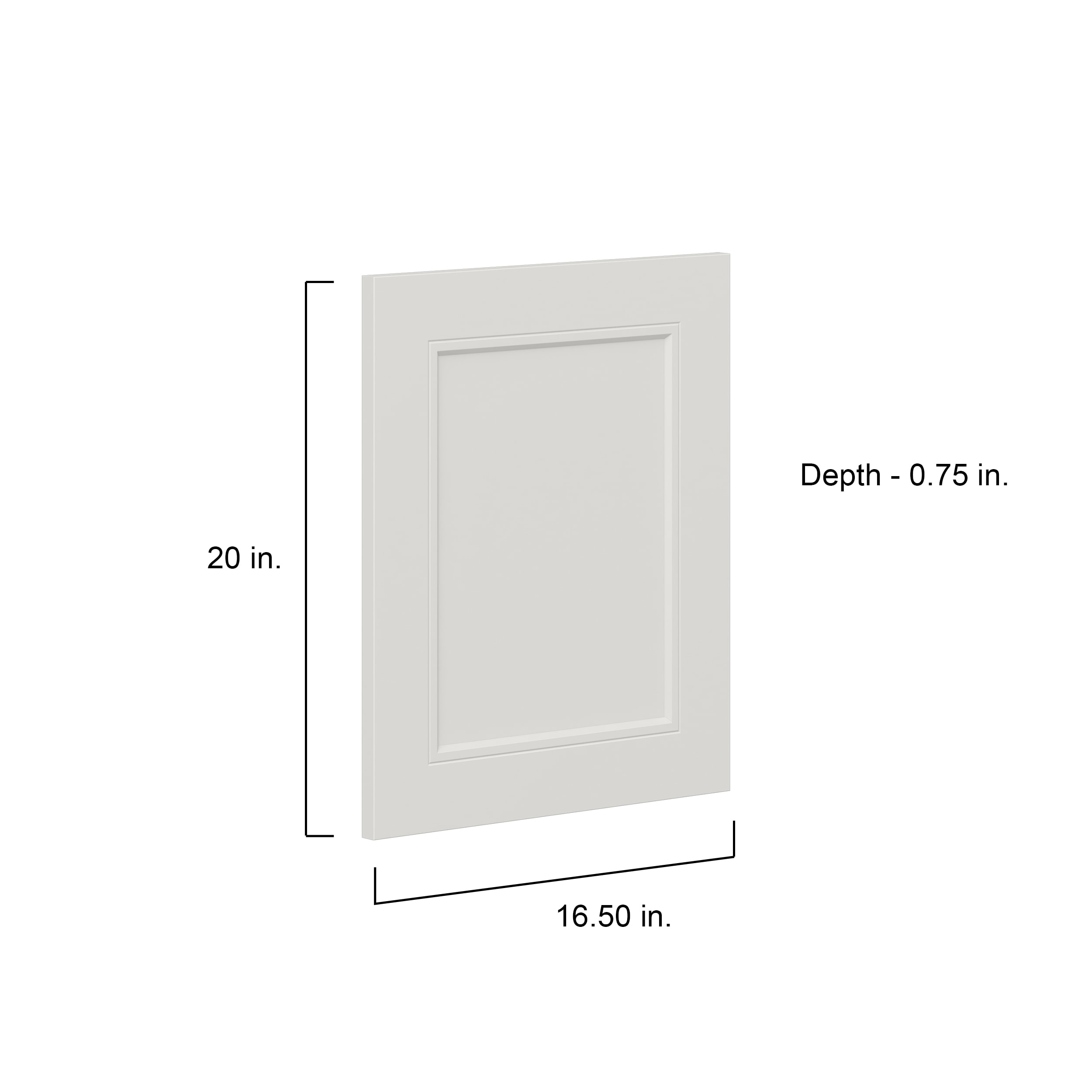 Hugo&Borg DSDR16.520-BE Kitchen-Cabinet-Doors - View #4