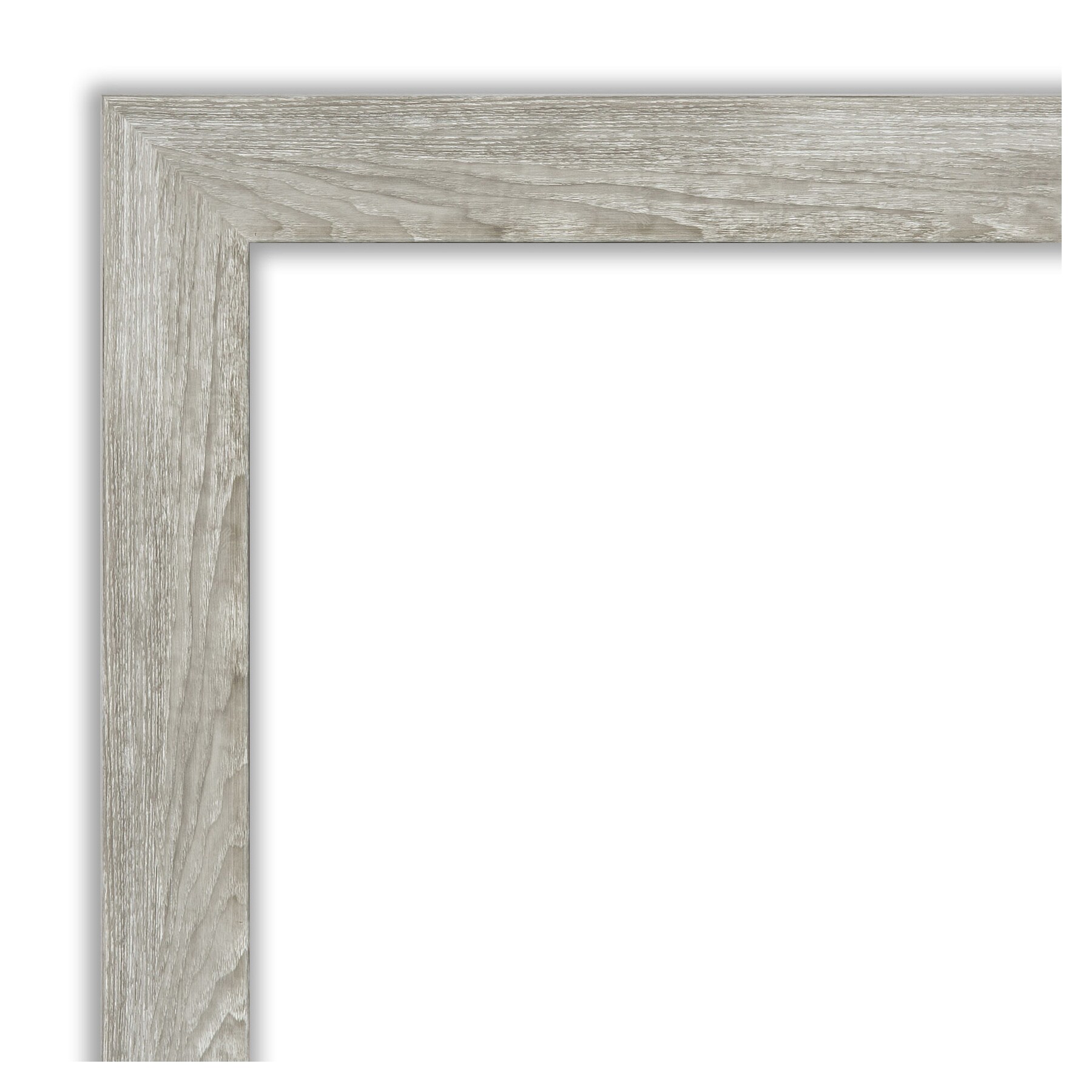 Dove Greywash Full Length Rectangular Wood Mirror