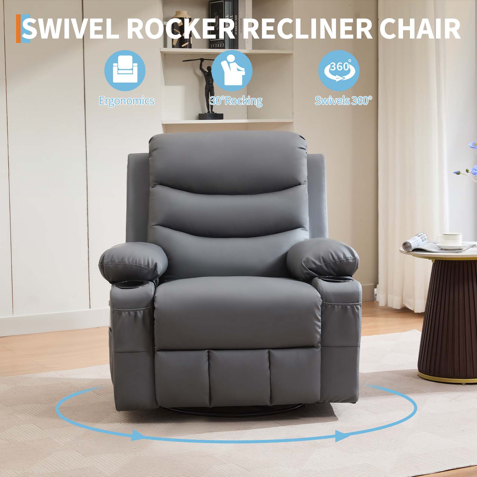 Qeetex SUN-PHK-34BY9DFN recliners - View #6
