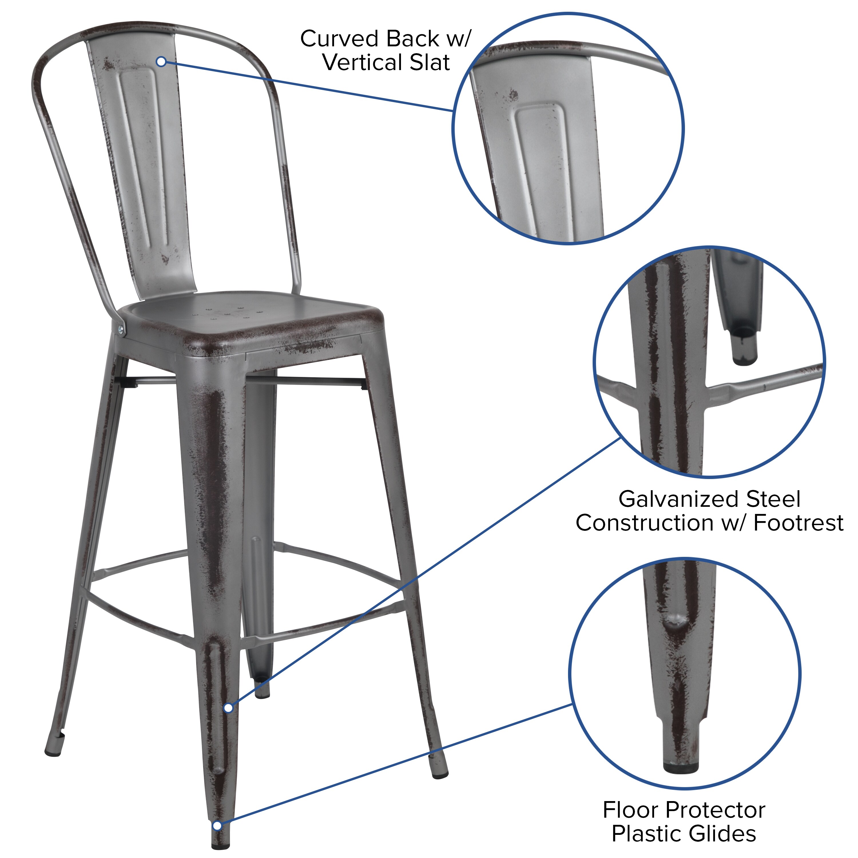 Flash Furniture 889142551980 stools - View #2