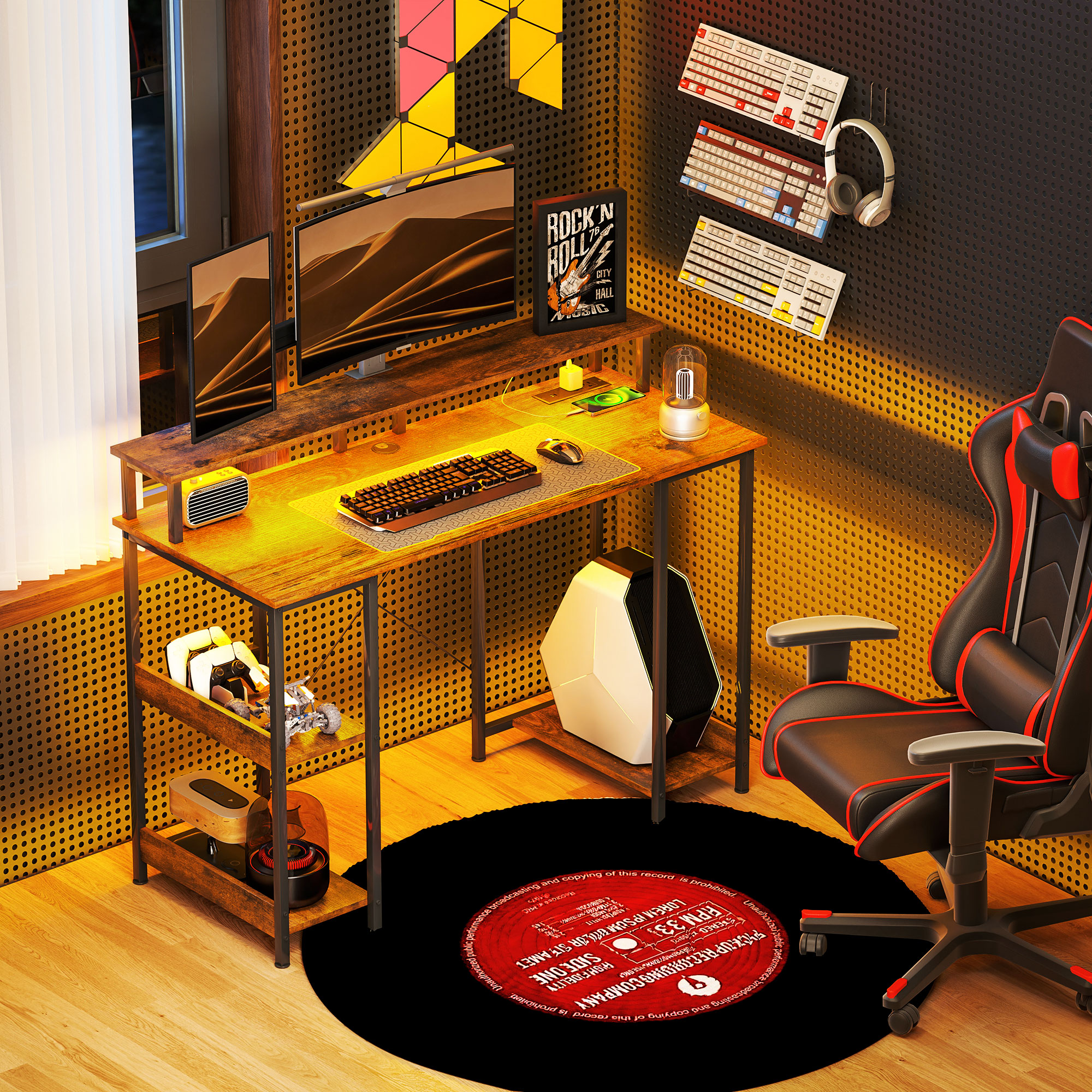 HomCom 920-100V80RB desks - View #2