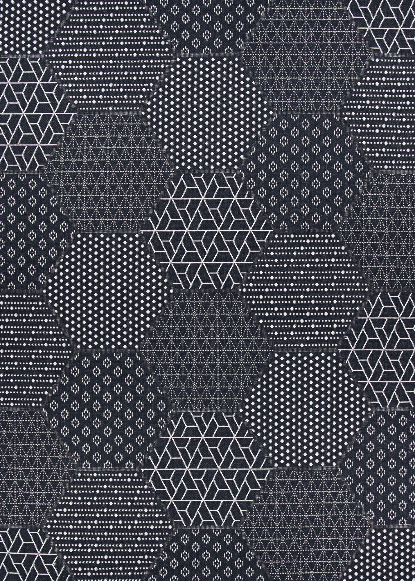 Couristan Afuera Black and Gray Synthetic Rectangular Area Rug