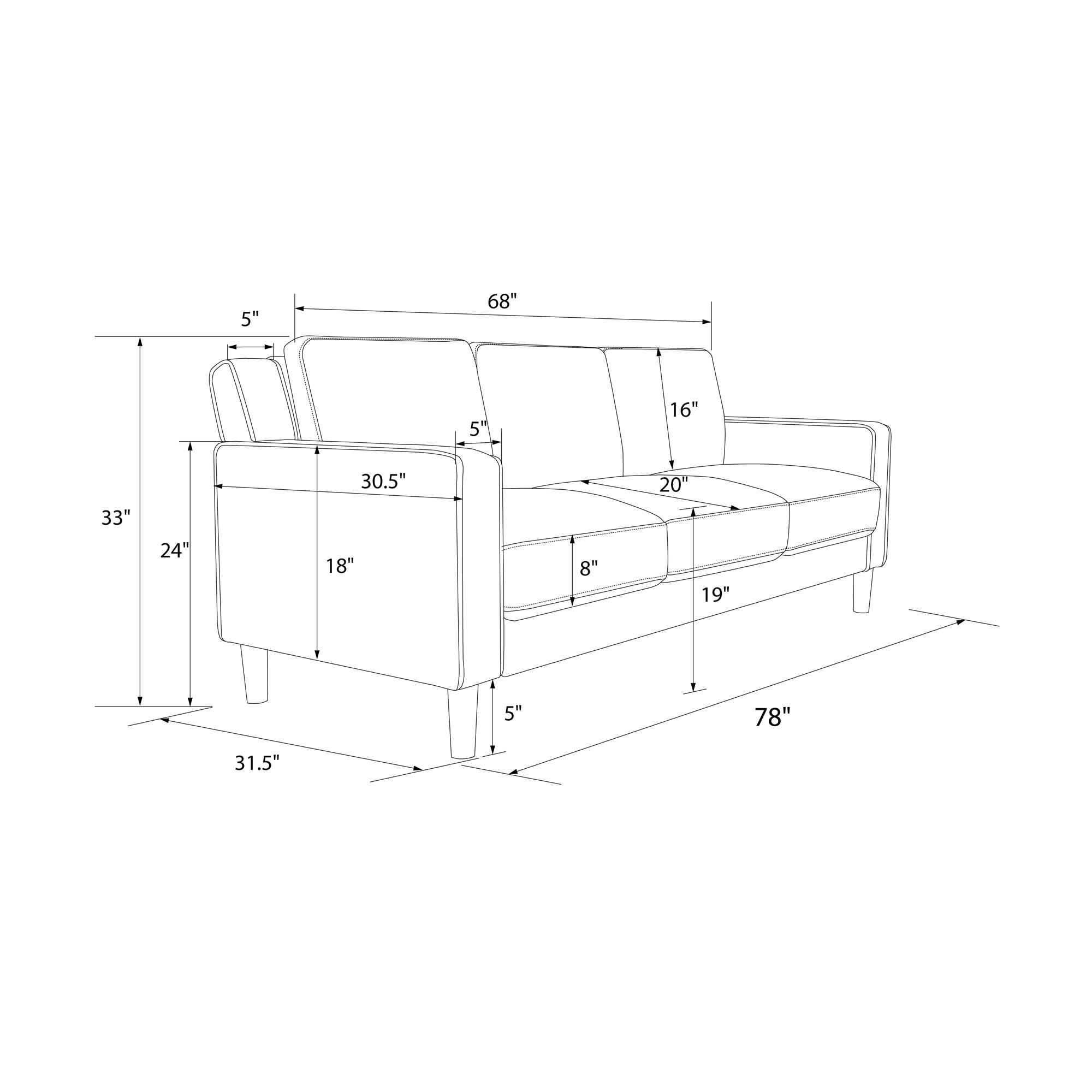 DHP DA2021559 Sofas-Loveseats - View #4