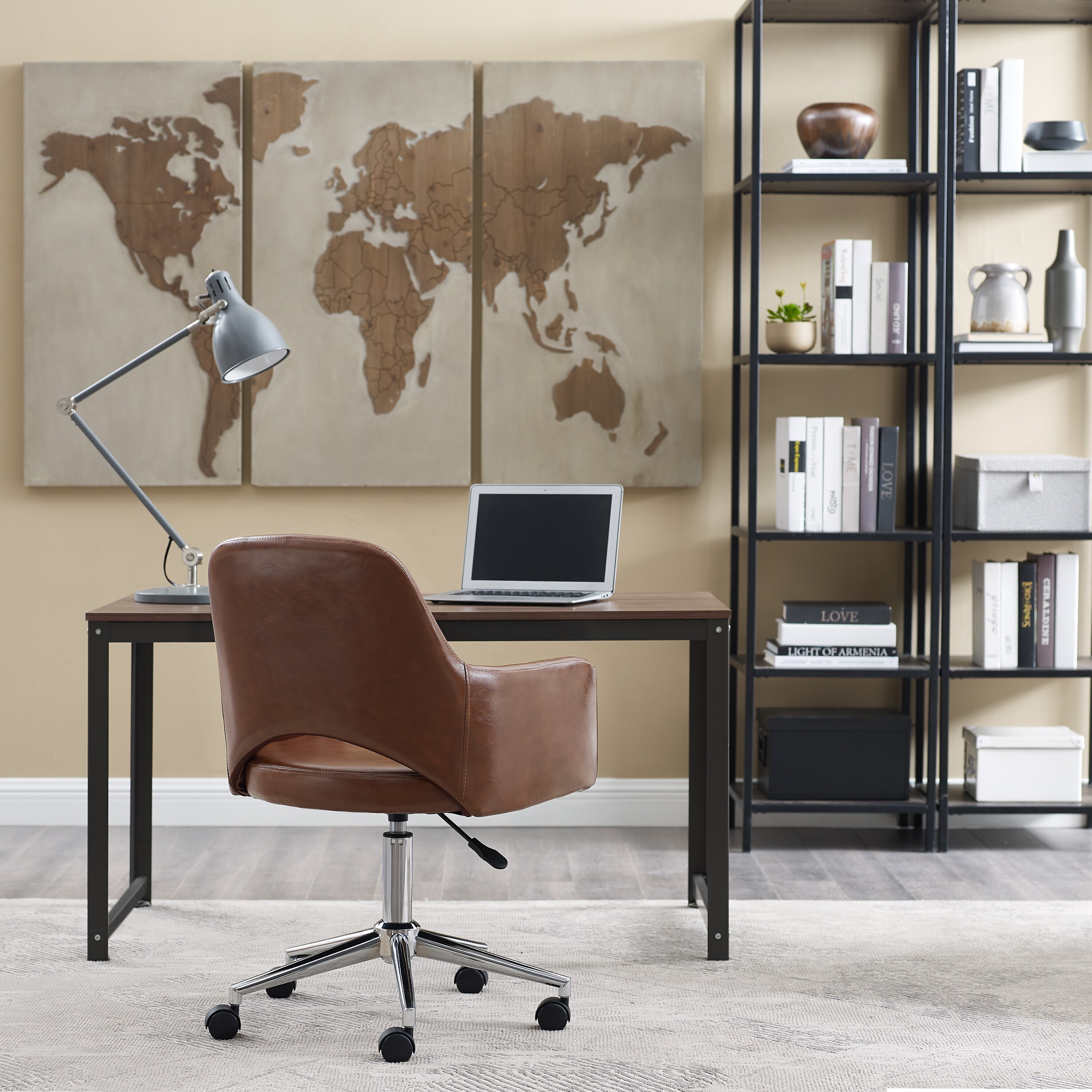 Art Leon DC006-COGNAC Office-Chairs - View #2