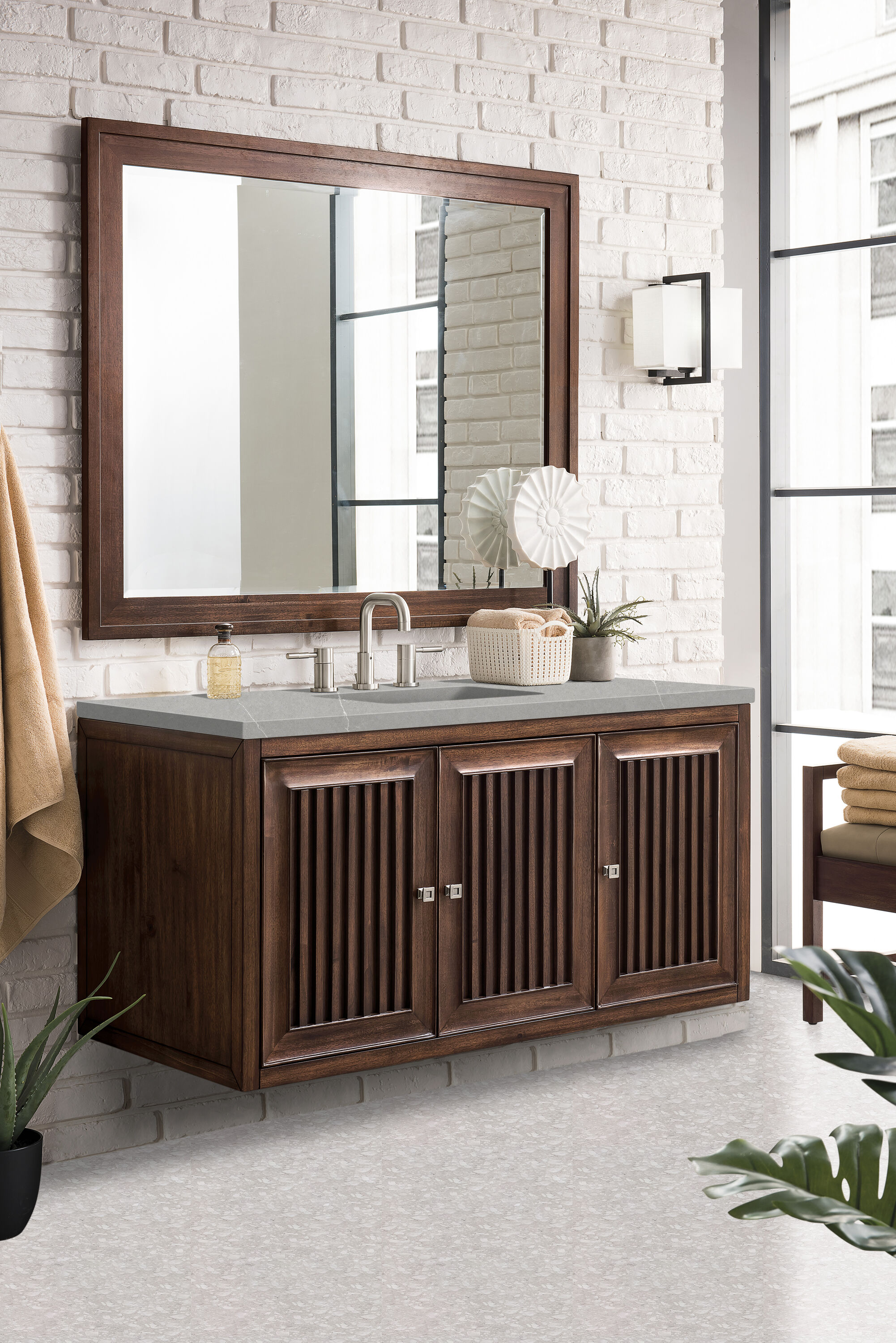 James Martin Vanities E645-V48-MCA-3ESR Bath-Vanity-Combo - View #4
