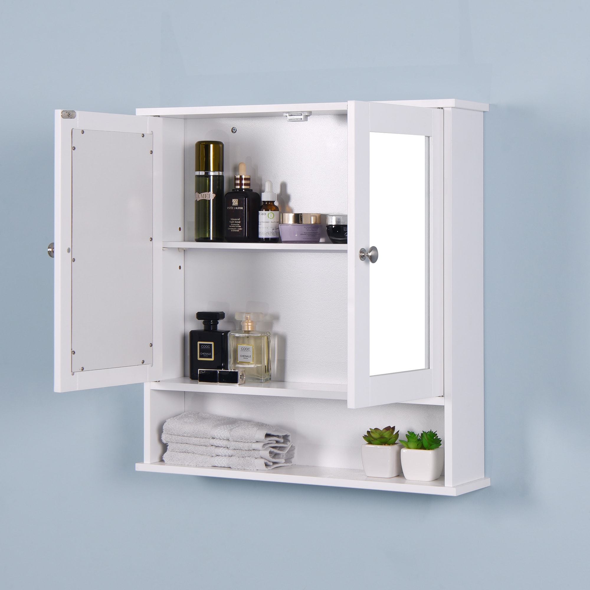 WELLFOR CSA-MBK16 Bathroom-Wall-Cabinets - View #2