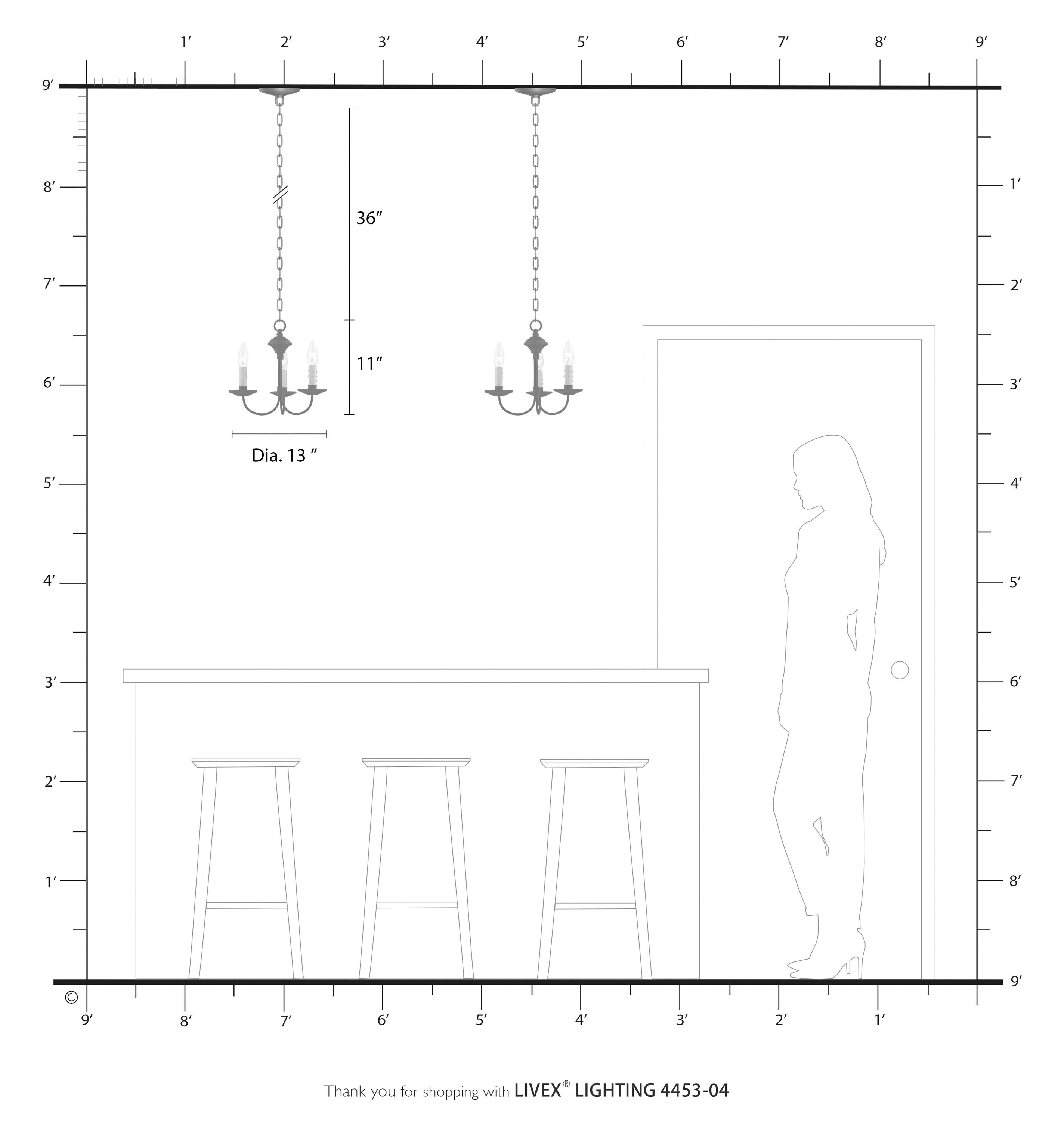 Livex Lighting 4453-04 b090015 - View #5