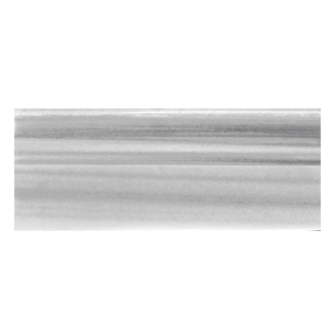 Apollo Tile APLMMR883PA 10-Pack Gray 4-in x 12-in Marble Baseboard Tile (3.33-sq. ft/ Carton)