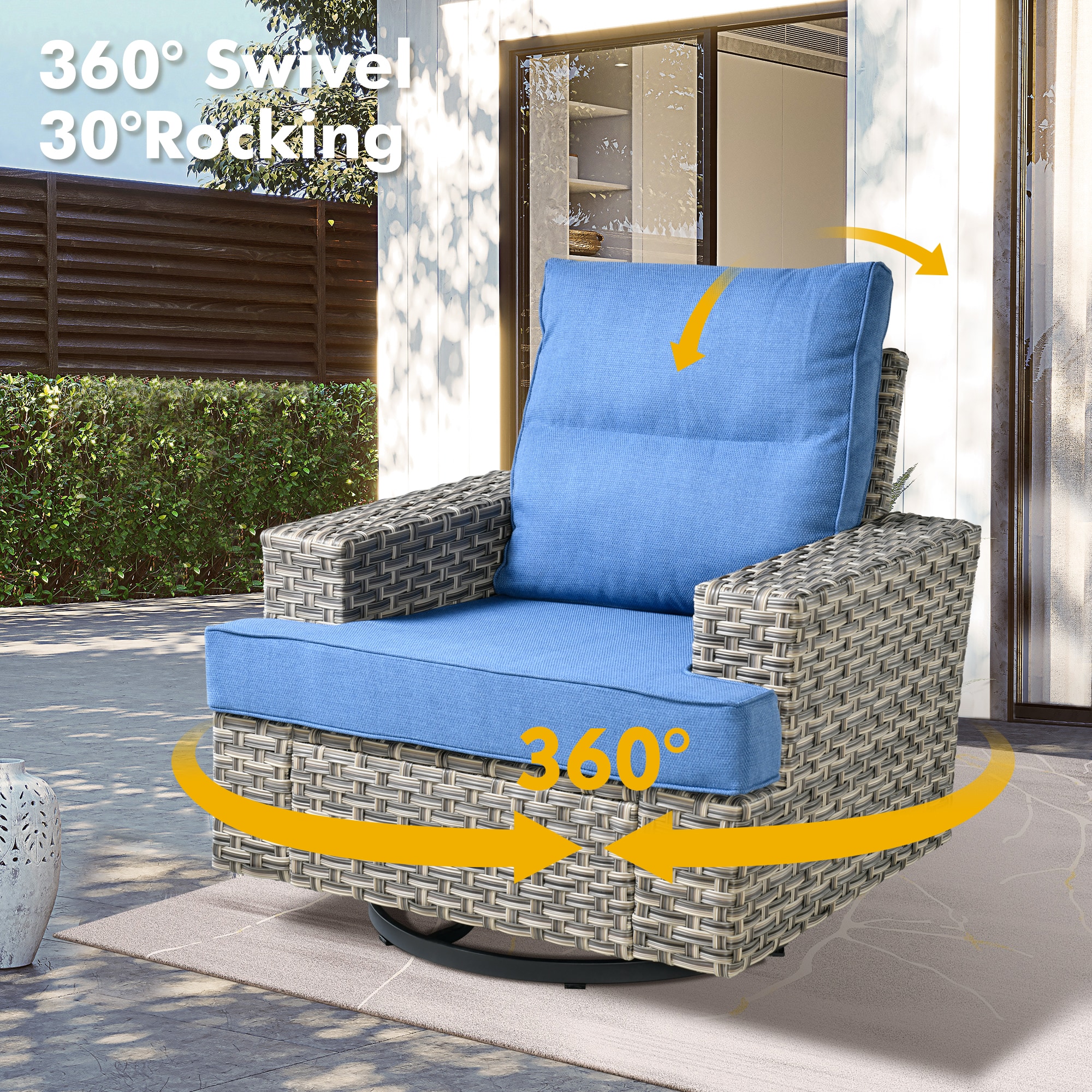 Pouuin STYZBS507 Patio-Conversation-Sets - View #8