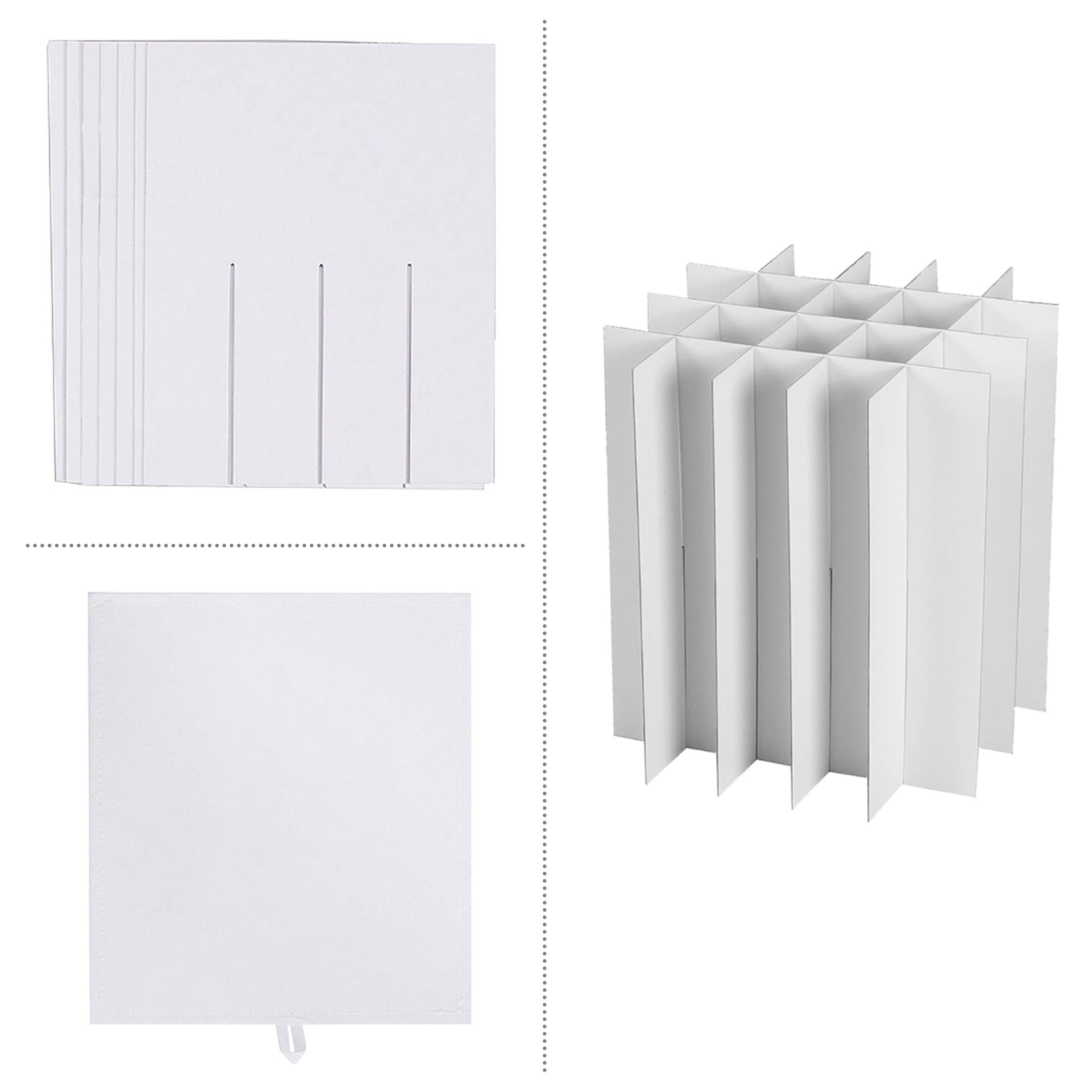 Hastings Home 517510BLJ Wrapping-Paper-Storage - View #11