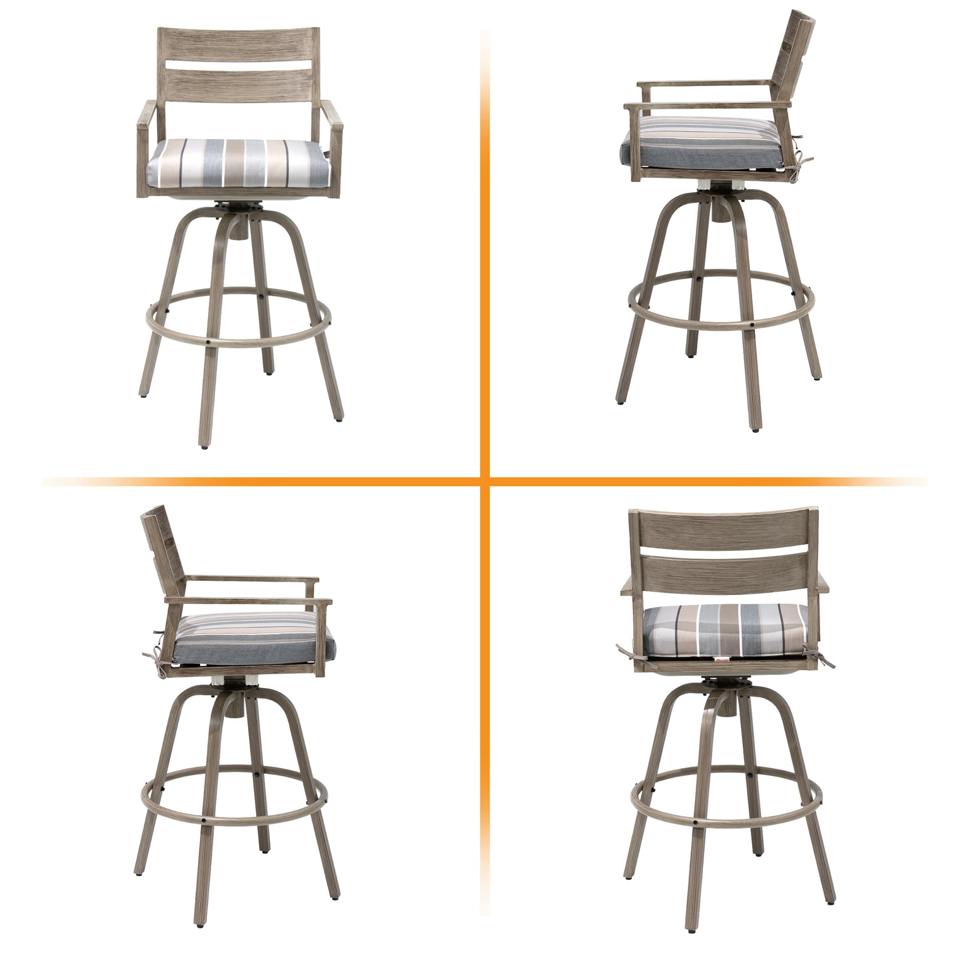 Crestlive Products CL-ST016CHA-2 stools - View #5