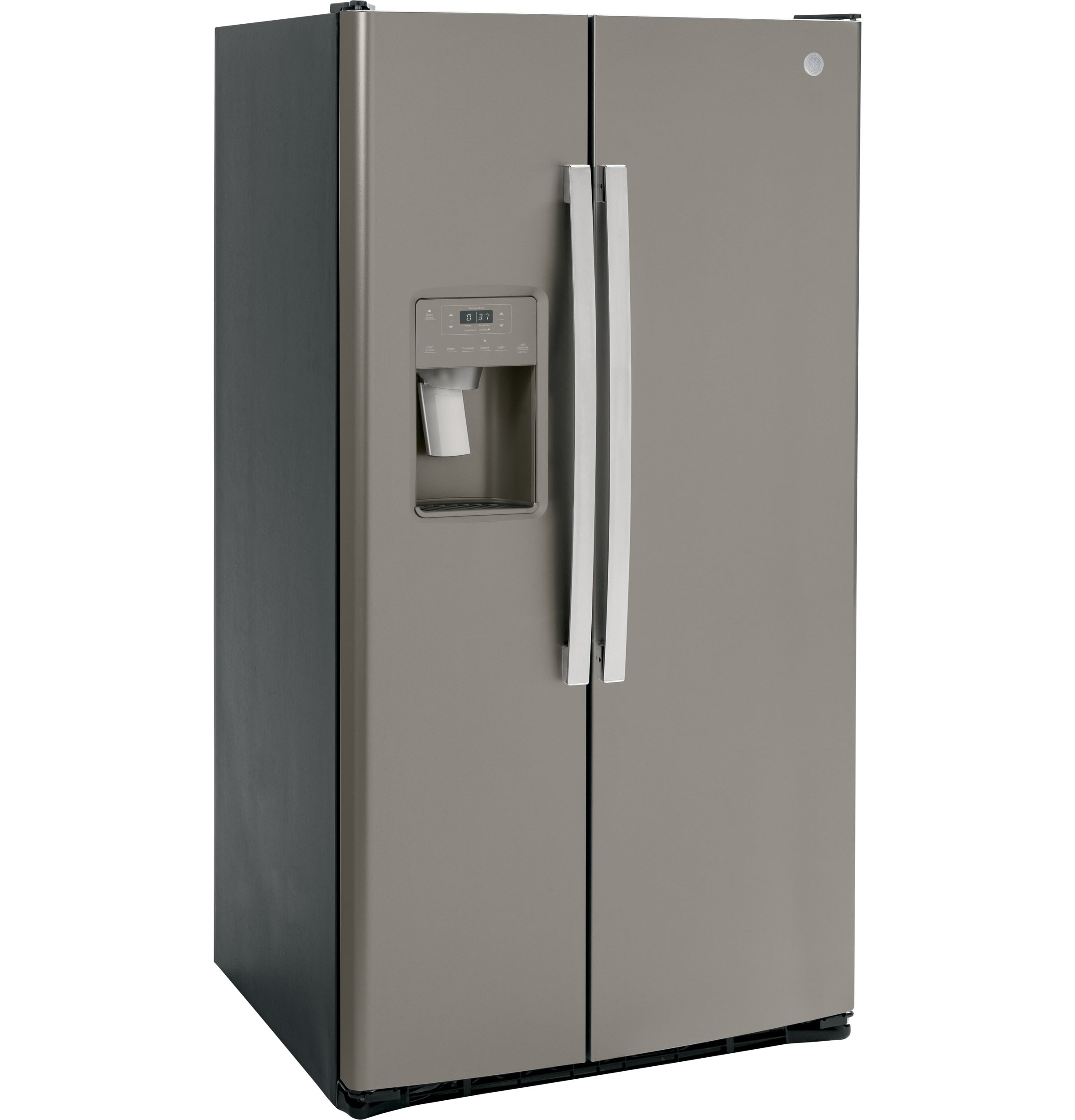 GE Appliances GSS25GGPWW GE® 25.3 Cu. Ft. Side-By-Side Refrigerator, Royal  Furniture