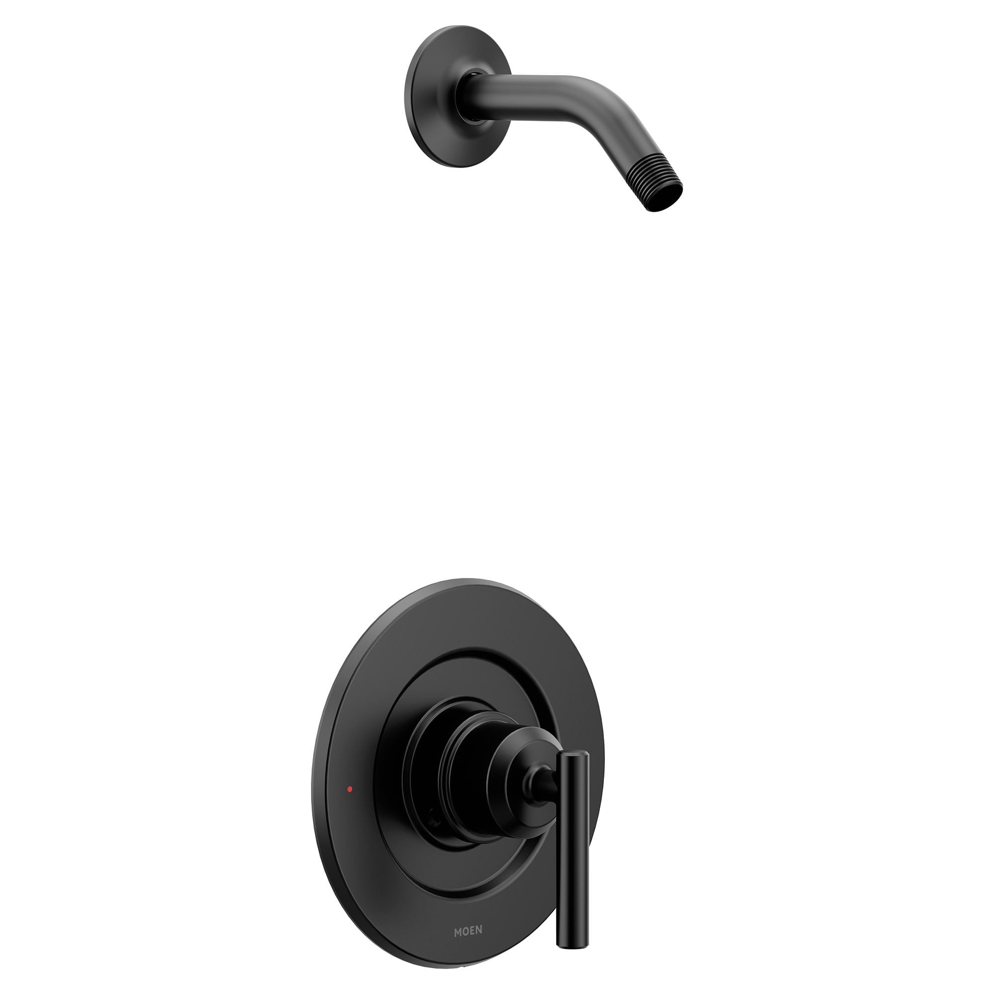Moen T2902NHBL Matte Black 1-handle Sold separately Bathtub and shower Faucet (Valve Not Included)